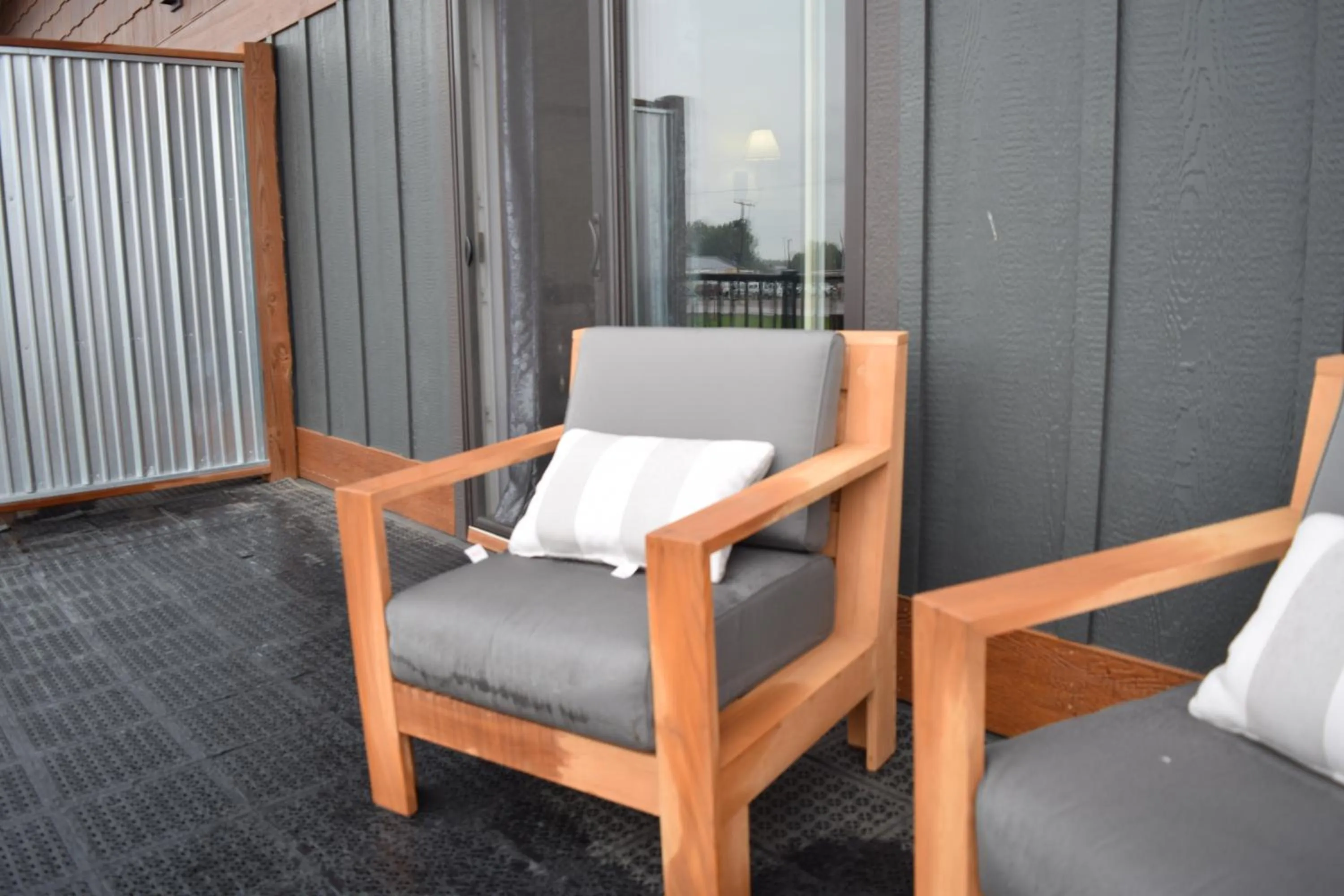 Balcony/Terrace in The Otter Lodge