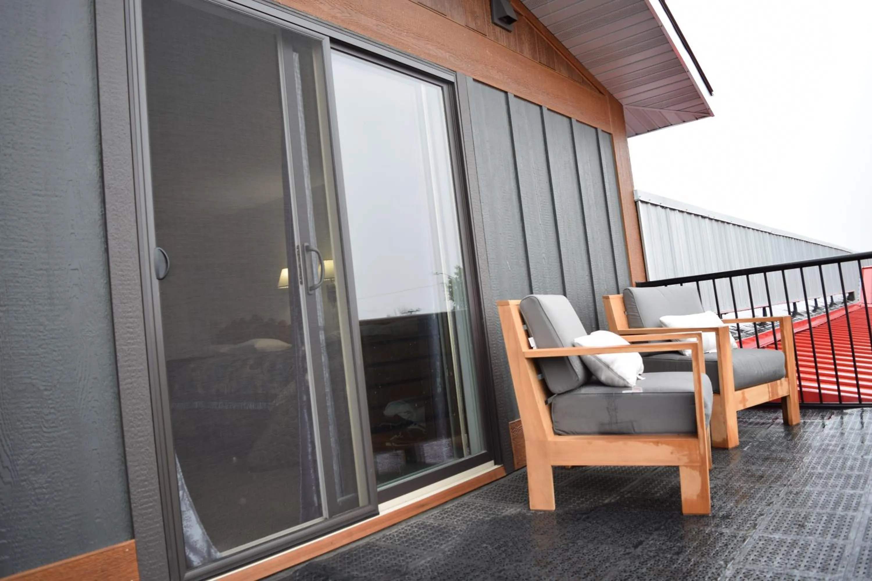 Balcony/Terrace in The Otter Lodge