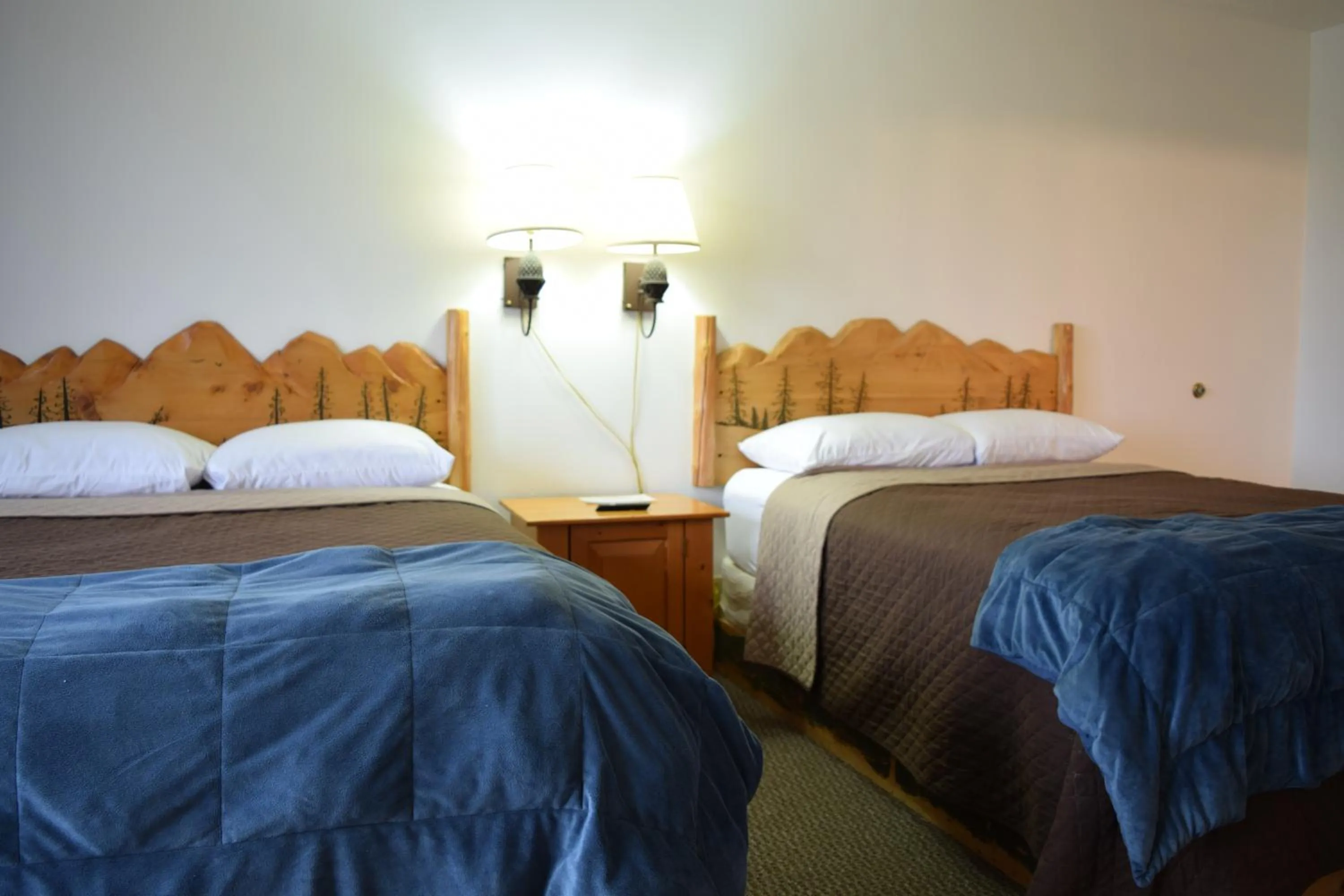 Bed in The Otter Lodge