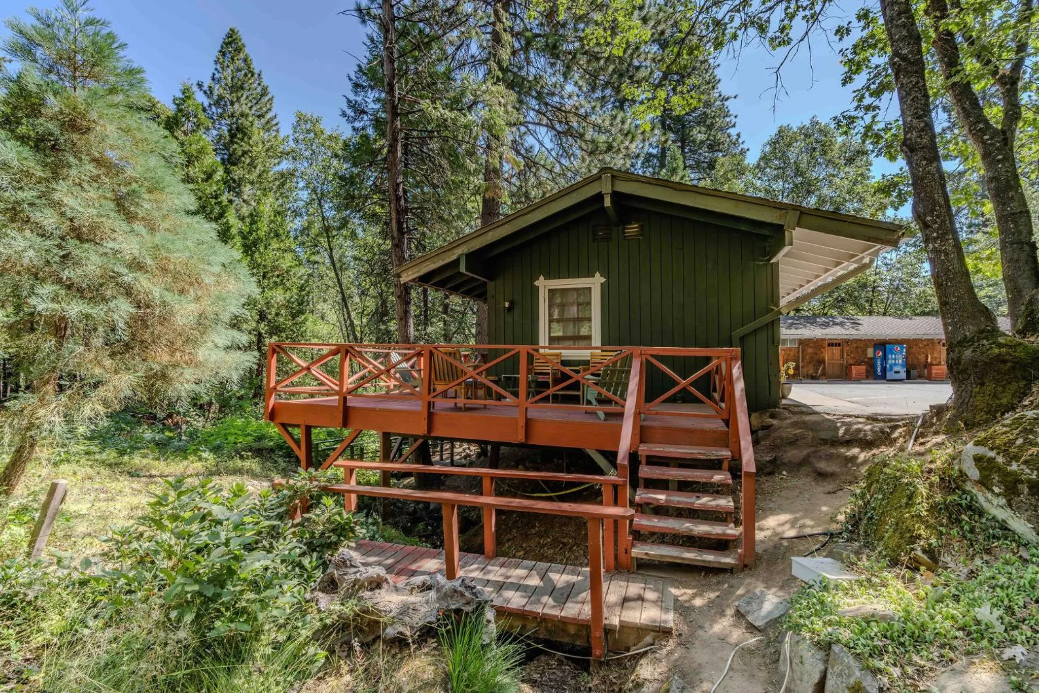 Property building in Narrow Gauge Inn