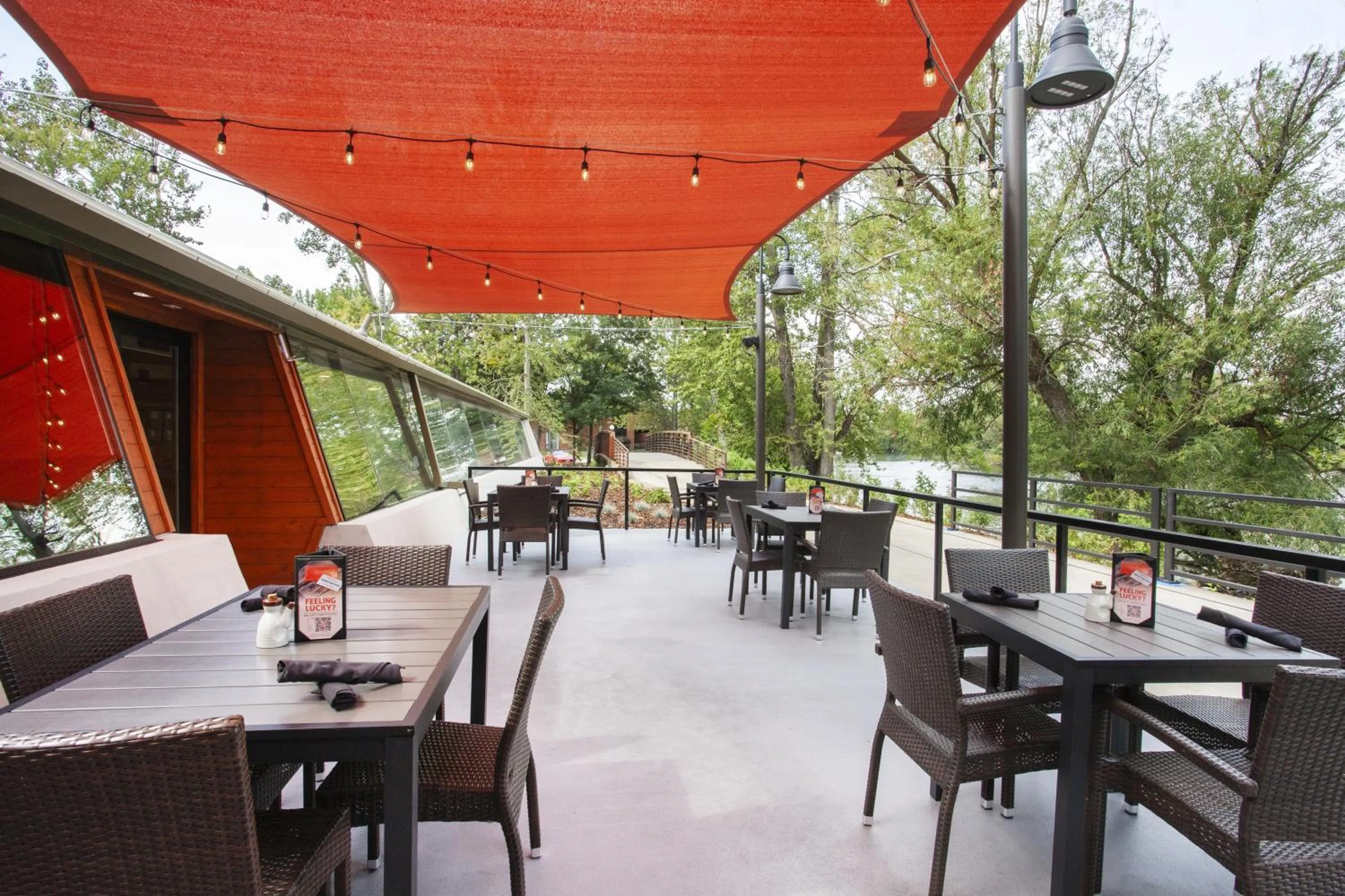 Patio in Riverside Hotel, BW Premier Collection