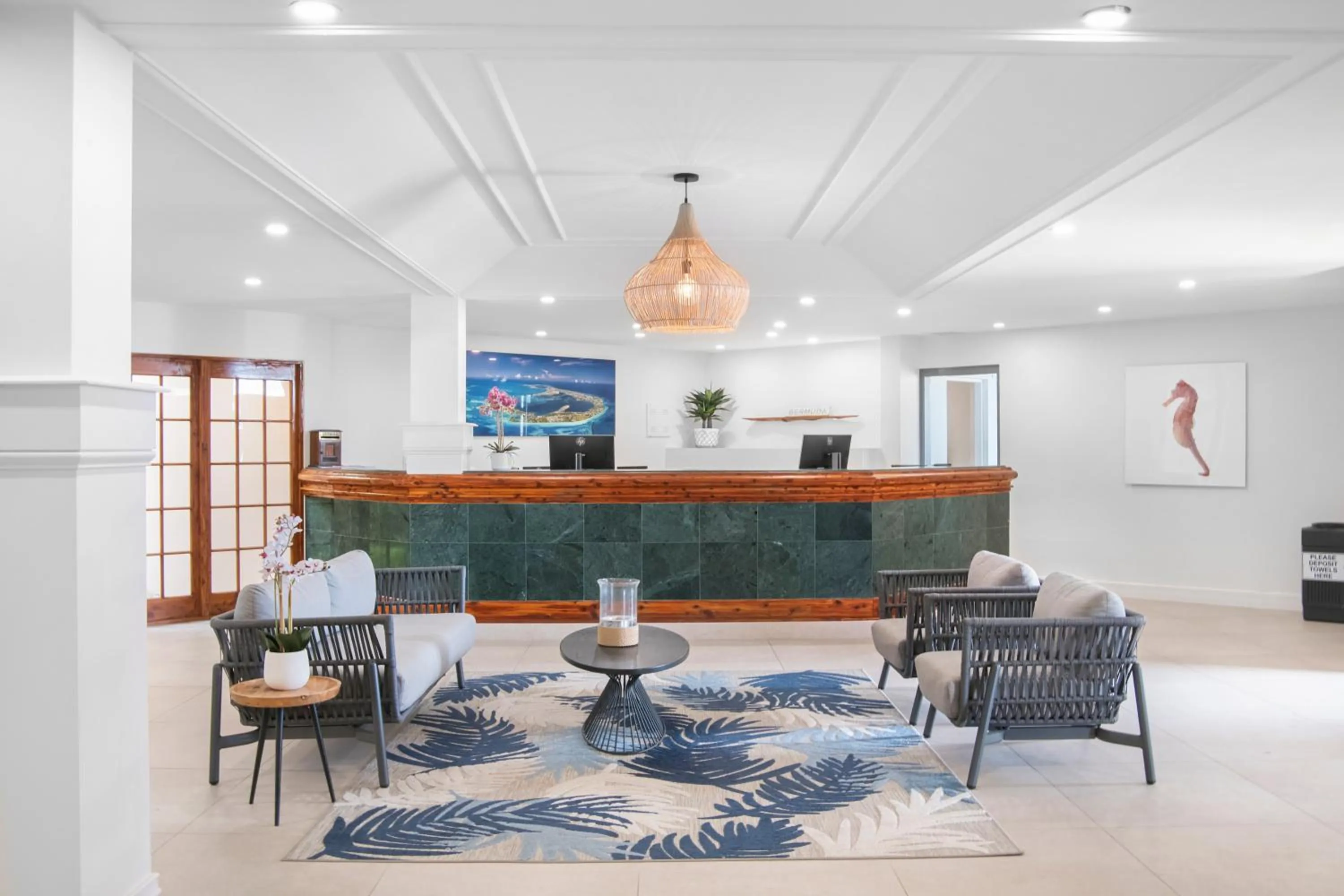 Lobby or reception in St George's Club