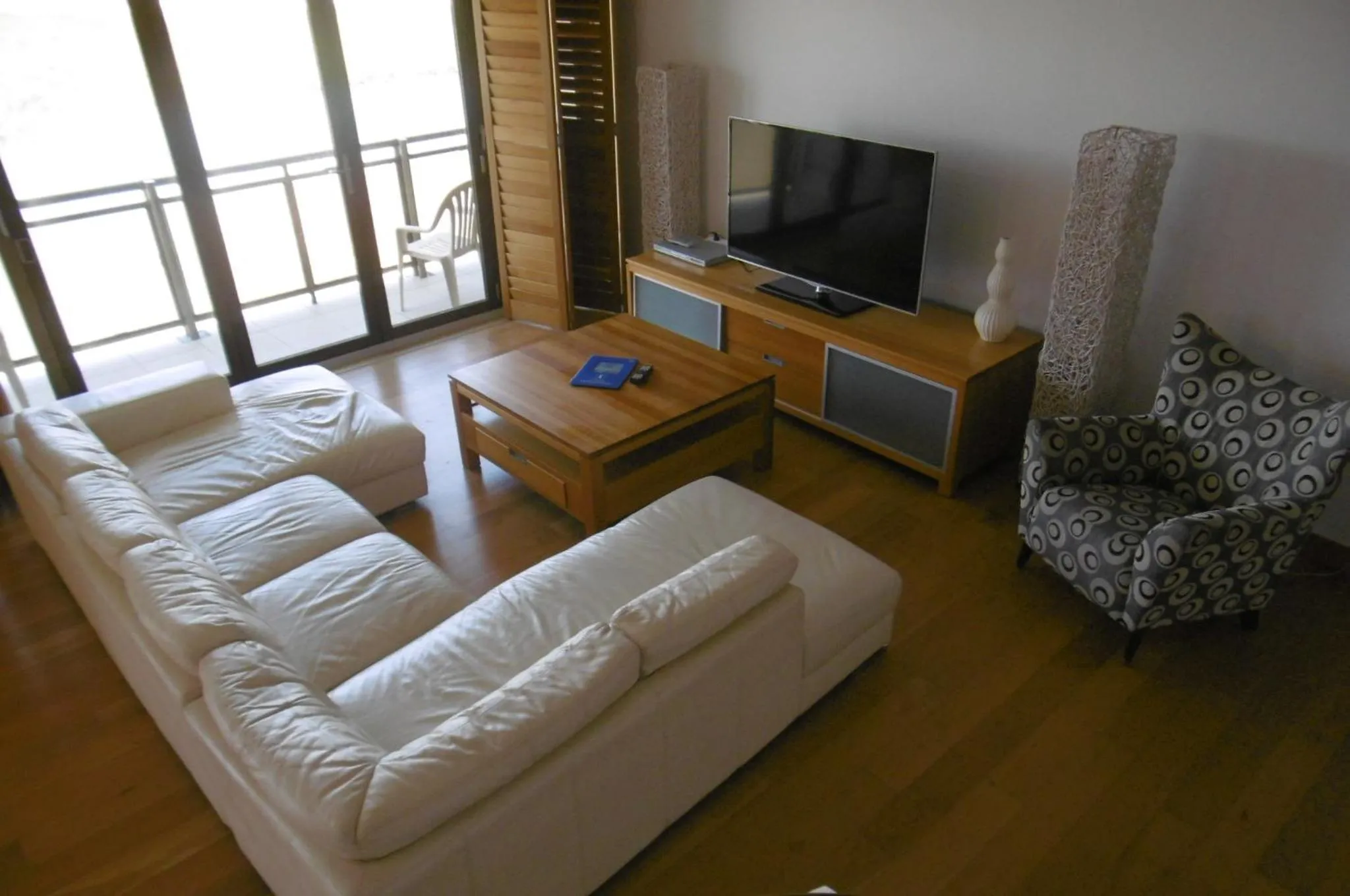 Seating area in Trafalgar Towers