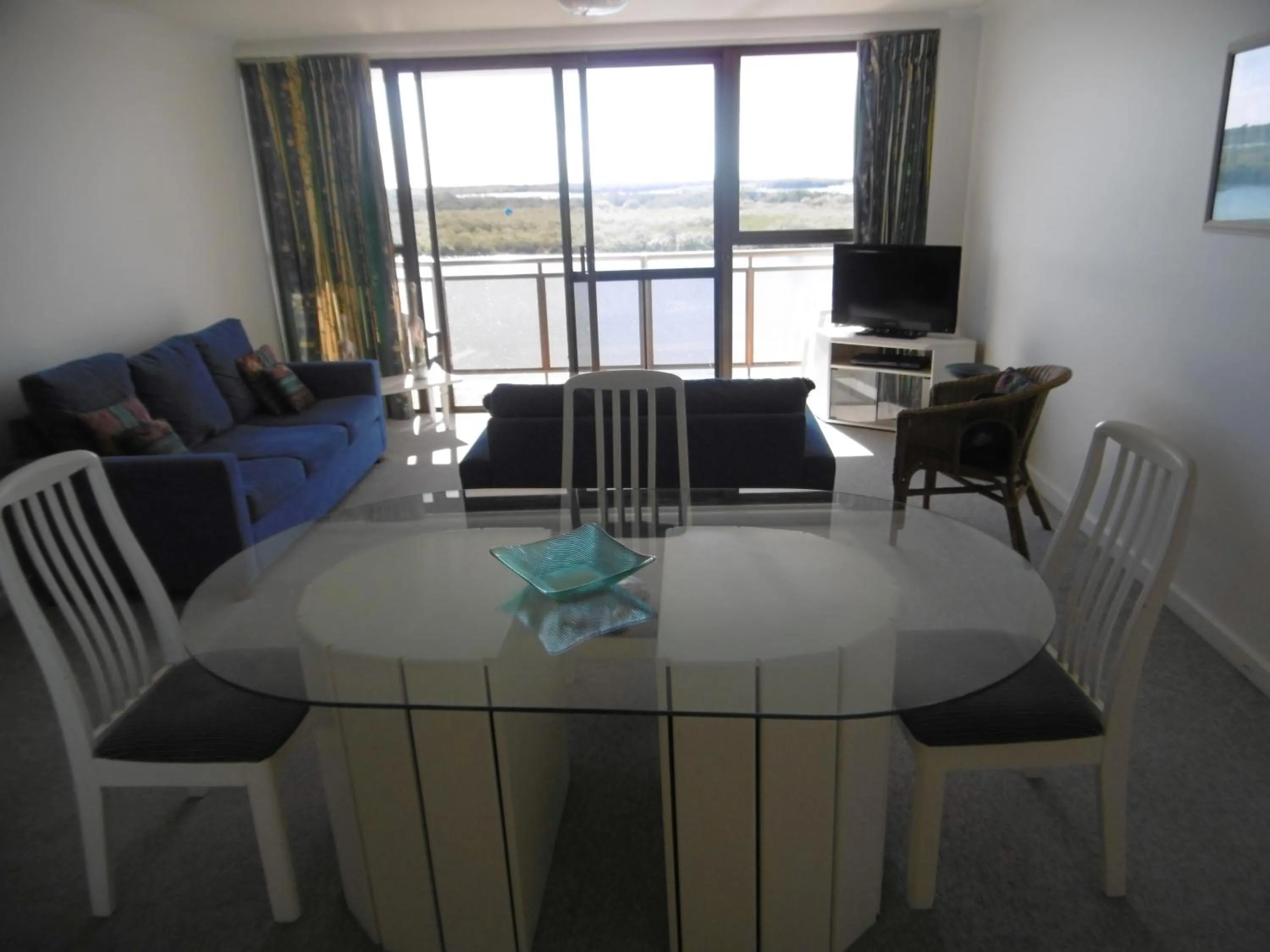 Seating area in Trafalgar Towers