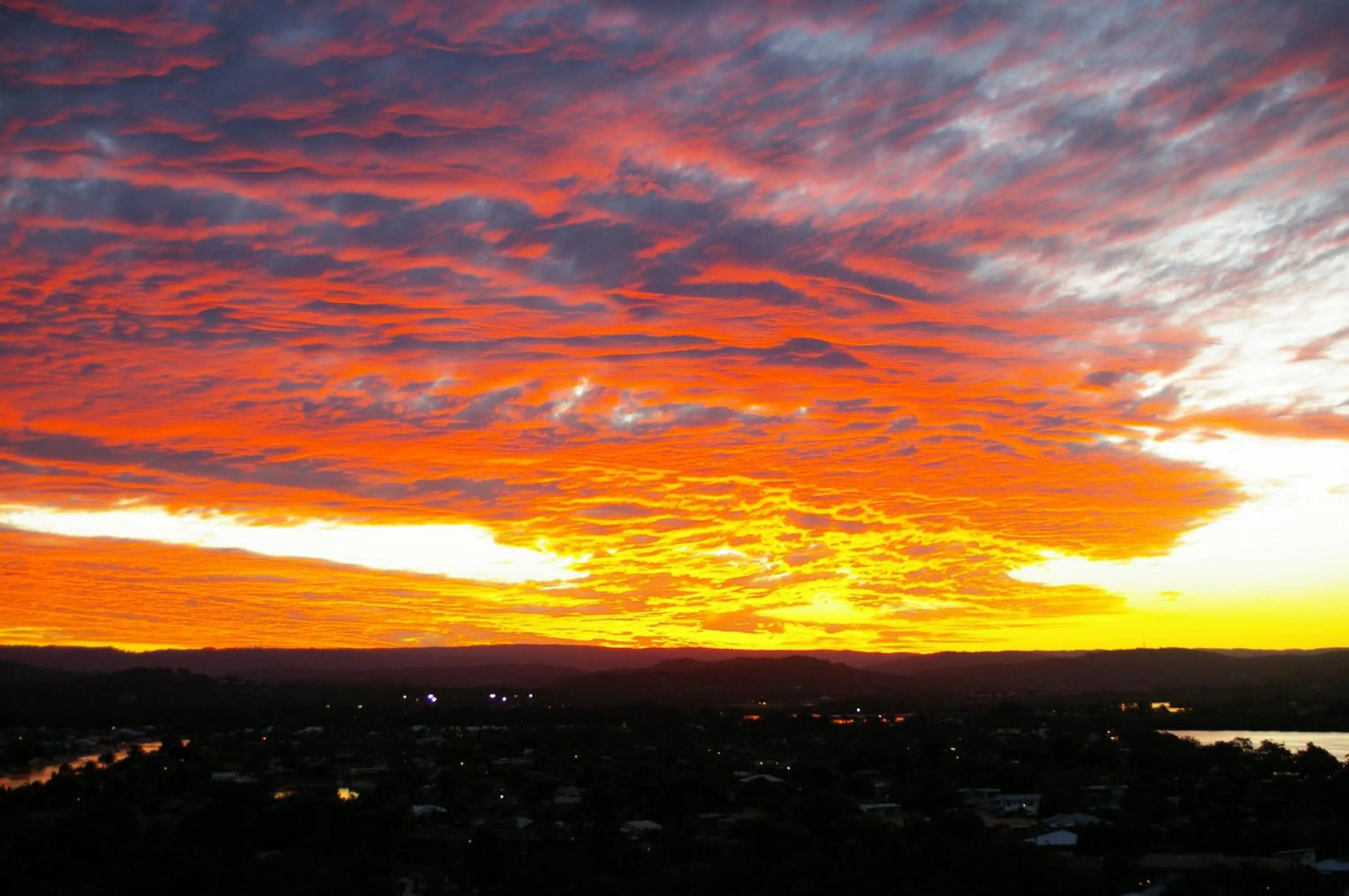 Sunset in Trafalgar Towers