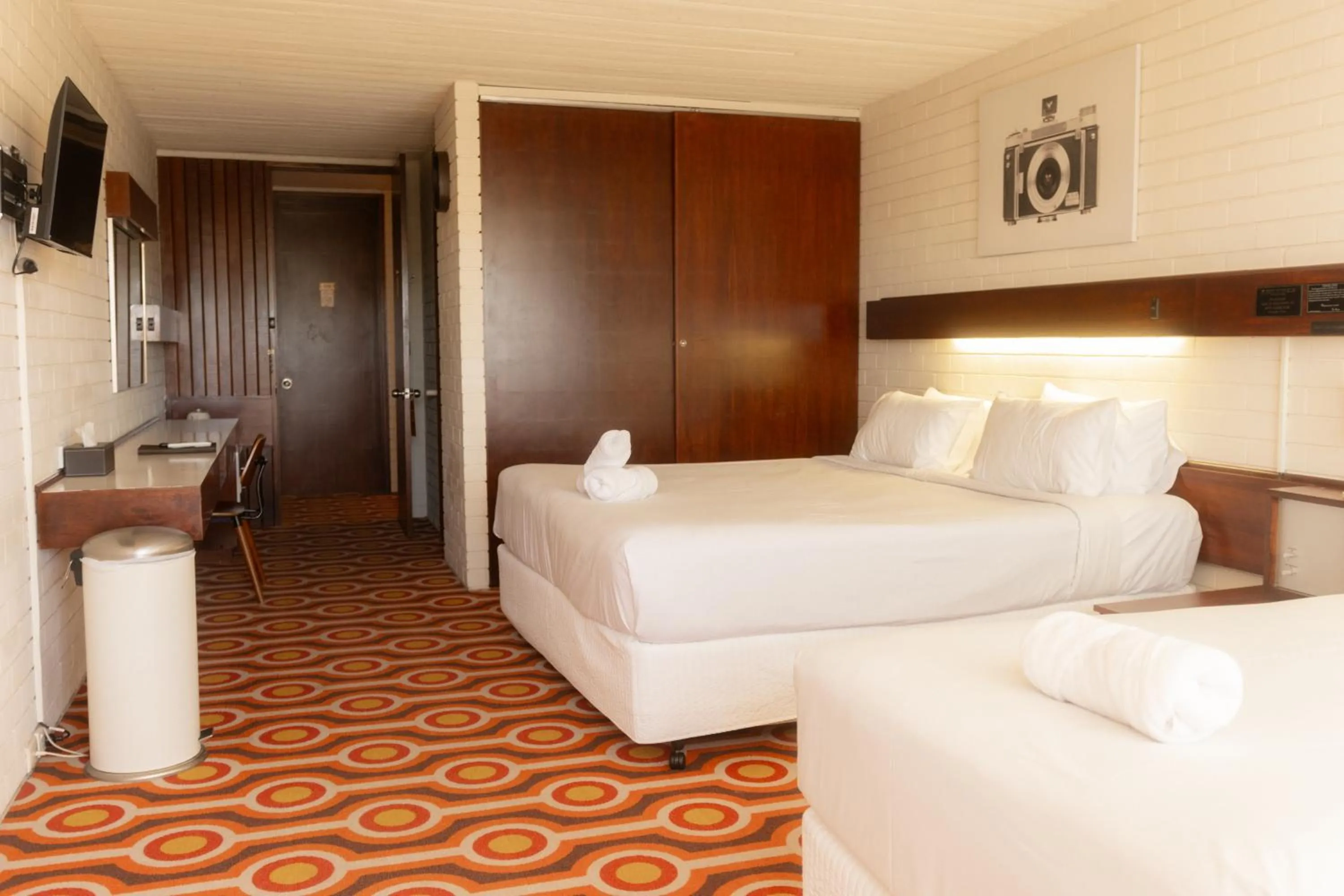 Bed in Indian Ocean Hotel