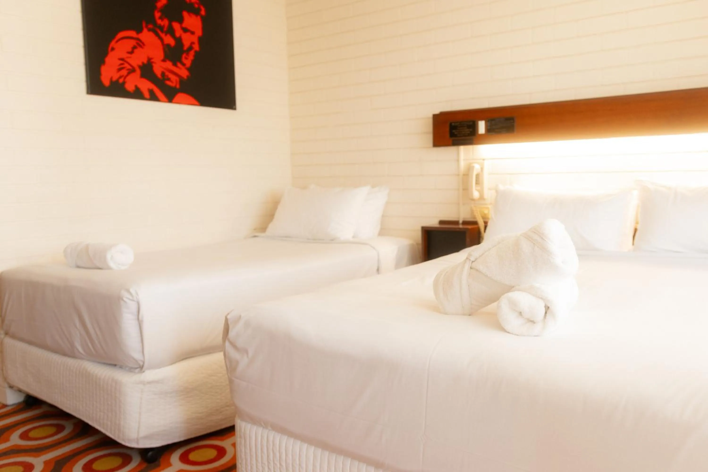 Bed in Indian Ocean Hotel