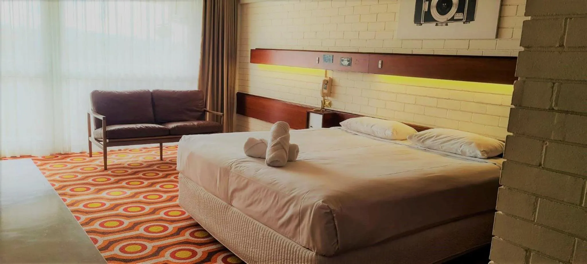 Bed in Indian Ocean Hotel