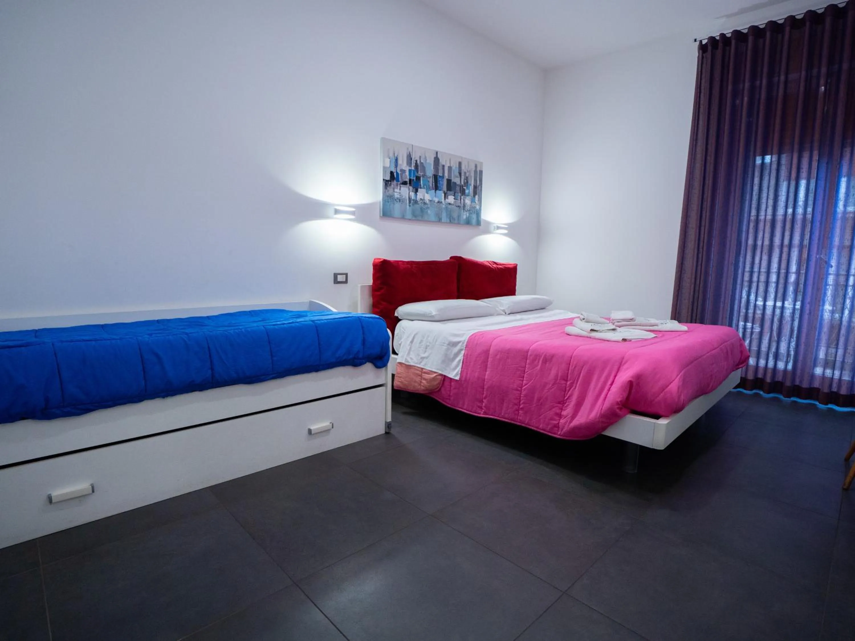 Bed in Amuri Room&Suite