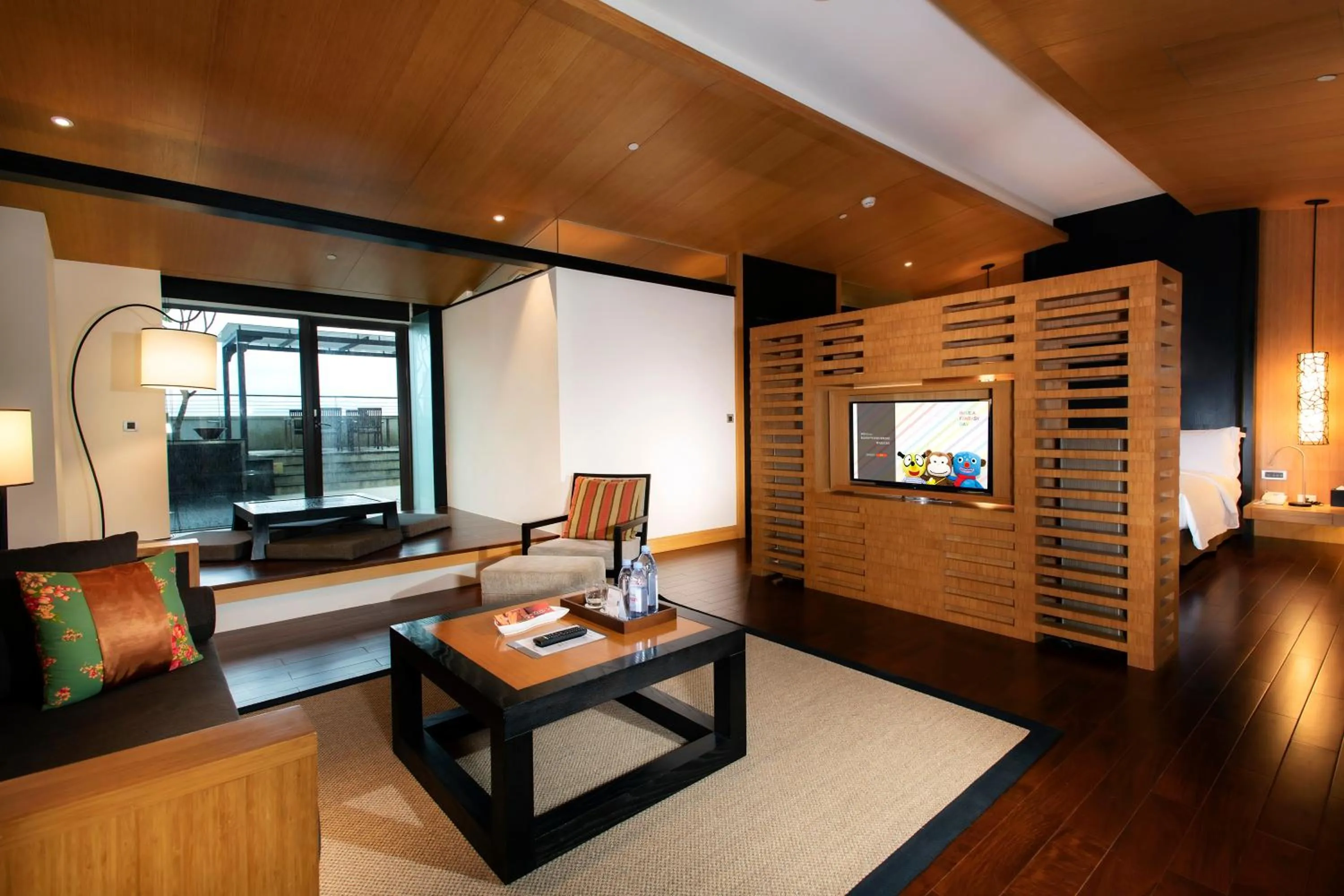 Living room in Silks Place Yilan