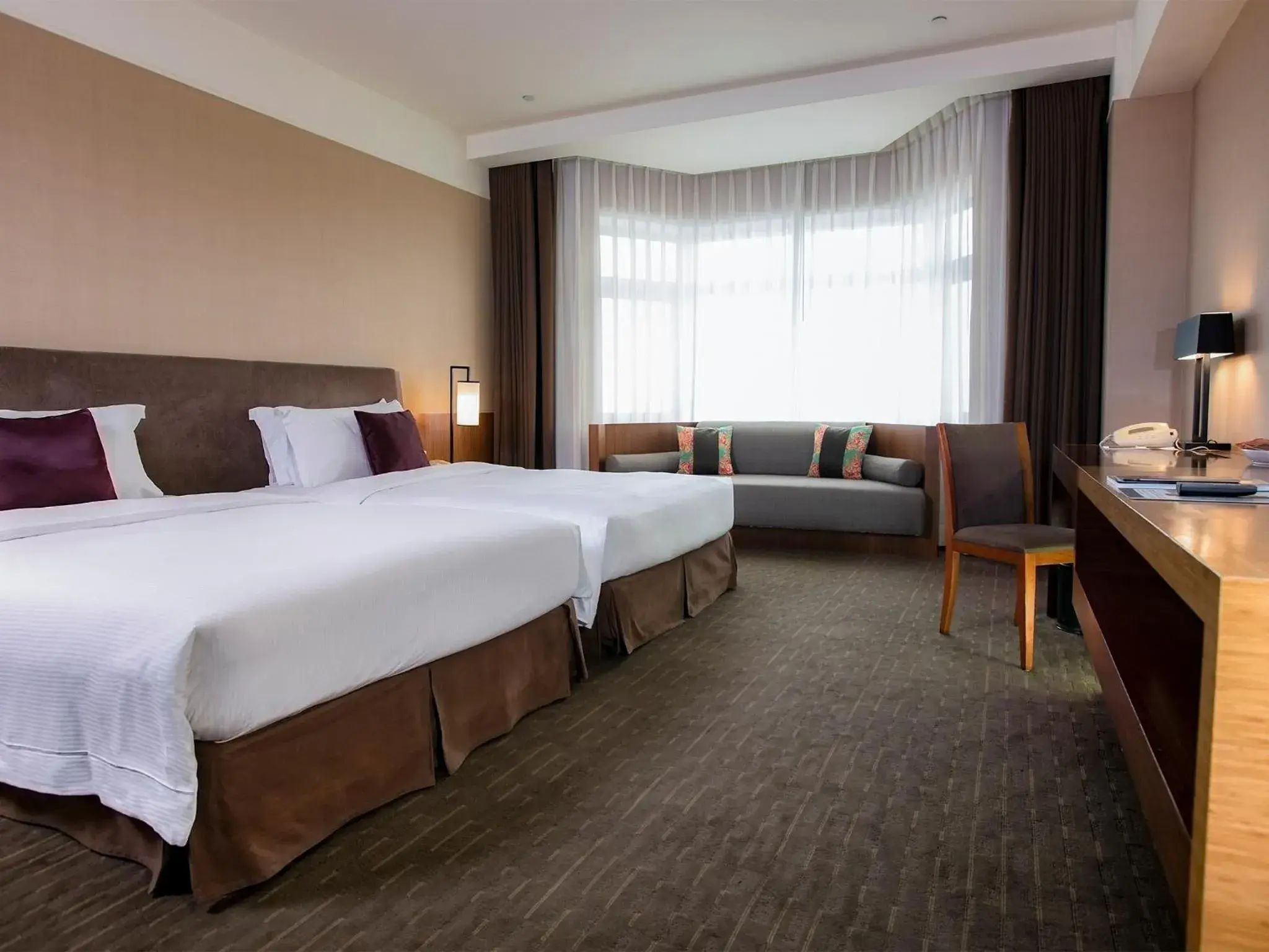 Classic Twin Room in Silks Place Yilan Classic Twin Room in Silks Place Yilan