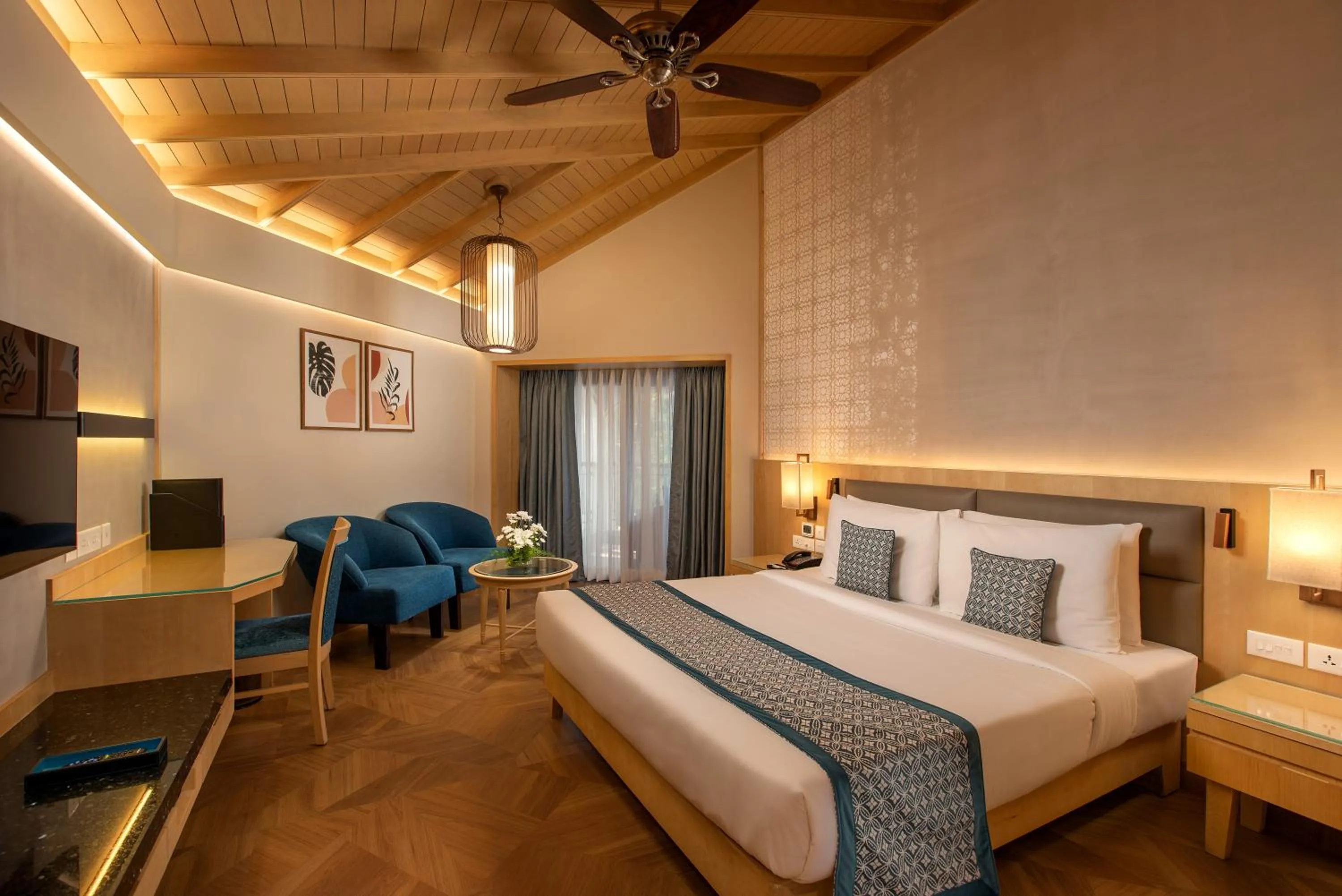 Bed in Kenilworth Resort & Spa, Goa