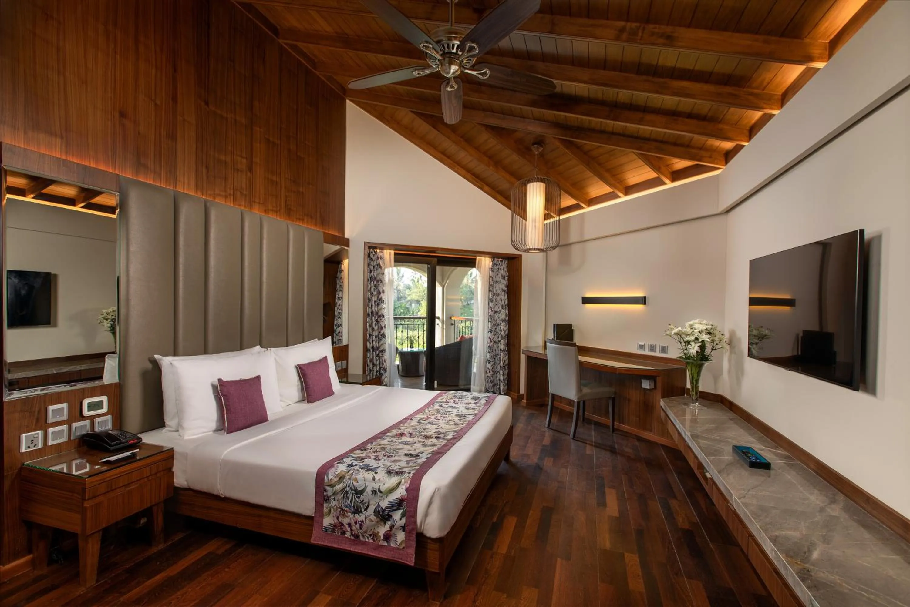 Bedroom, Bed in Kenilworth Resort & Spa, Goa