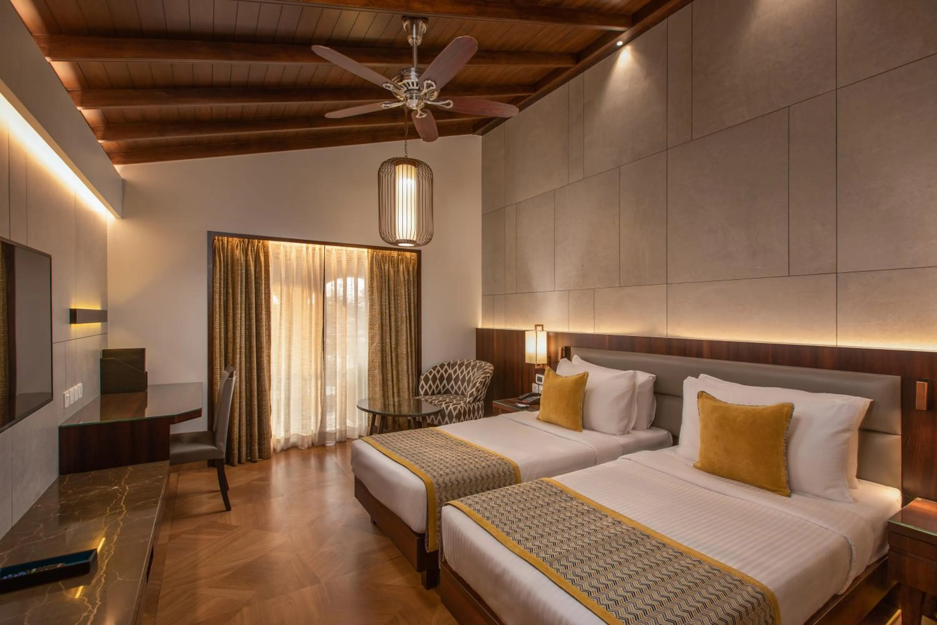 Bed in Kenilworth Resort & Spa, Goa