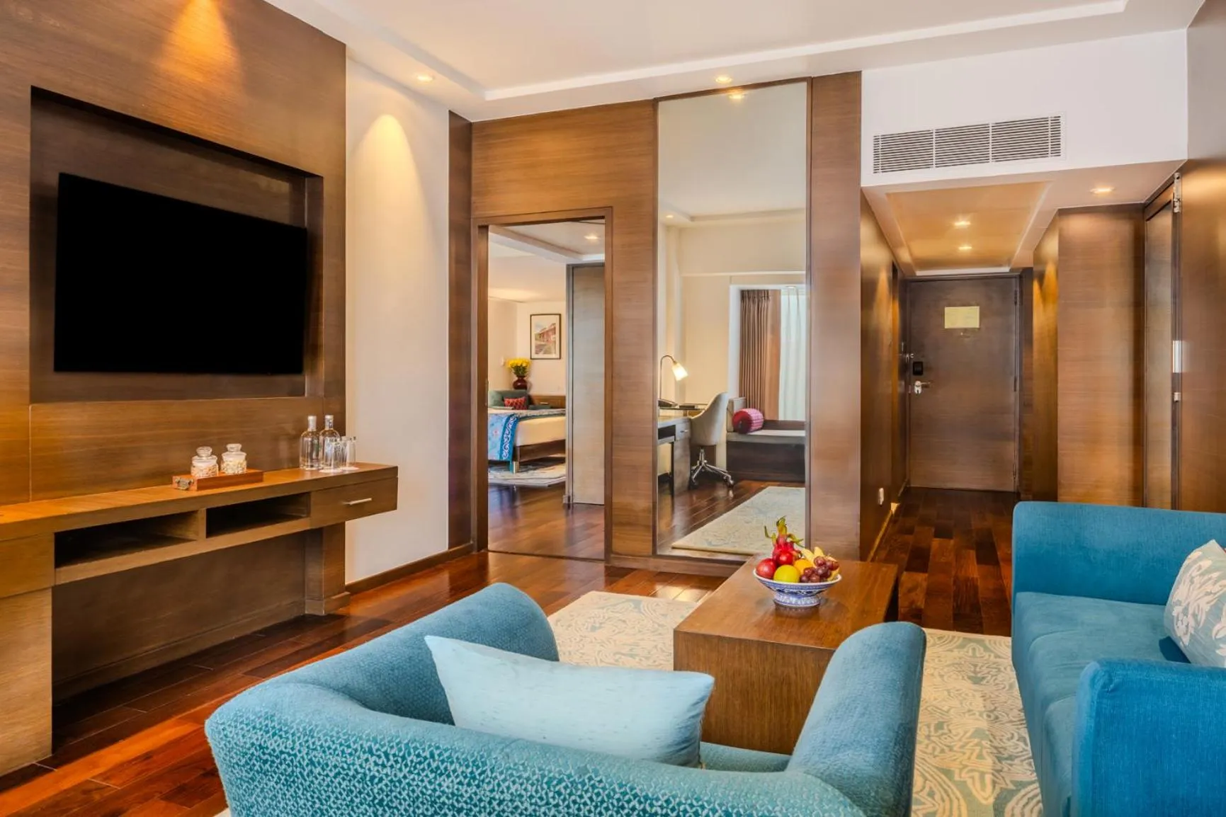 Living room in Vivanta Goa, Panaji