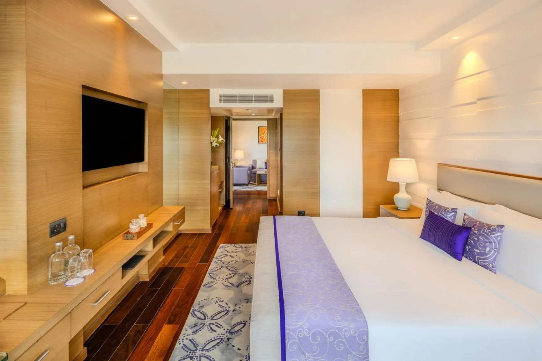 Bed in Vivanta Goa, Panaji