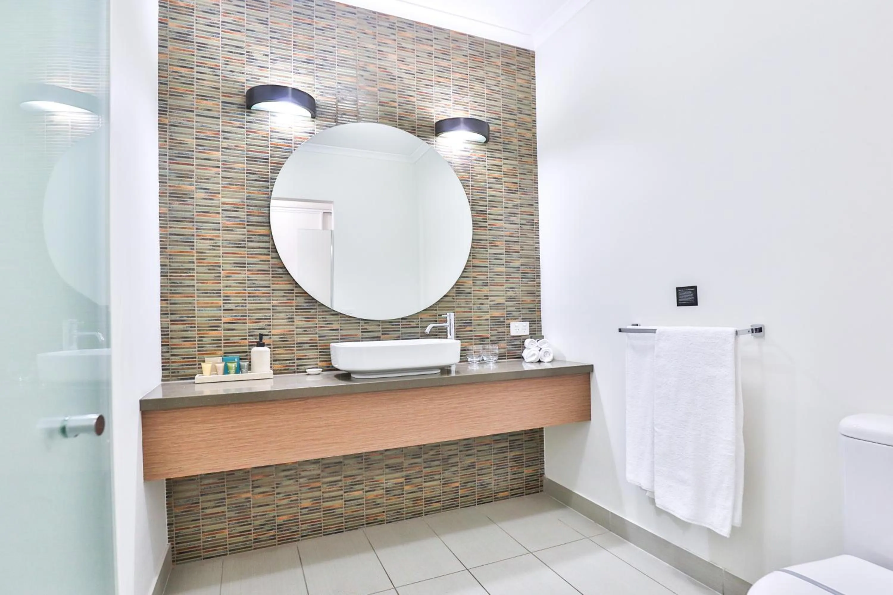 Bathroom in Indulge Apartments - Ontario