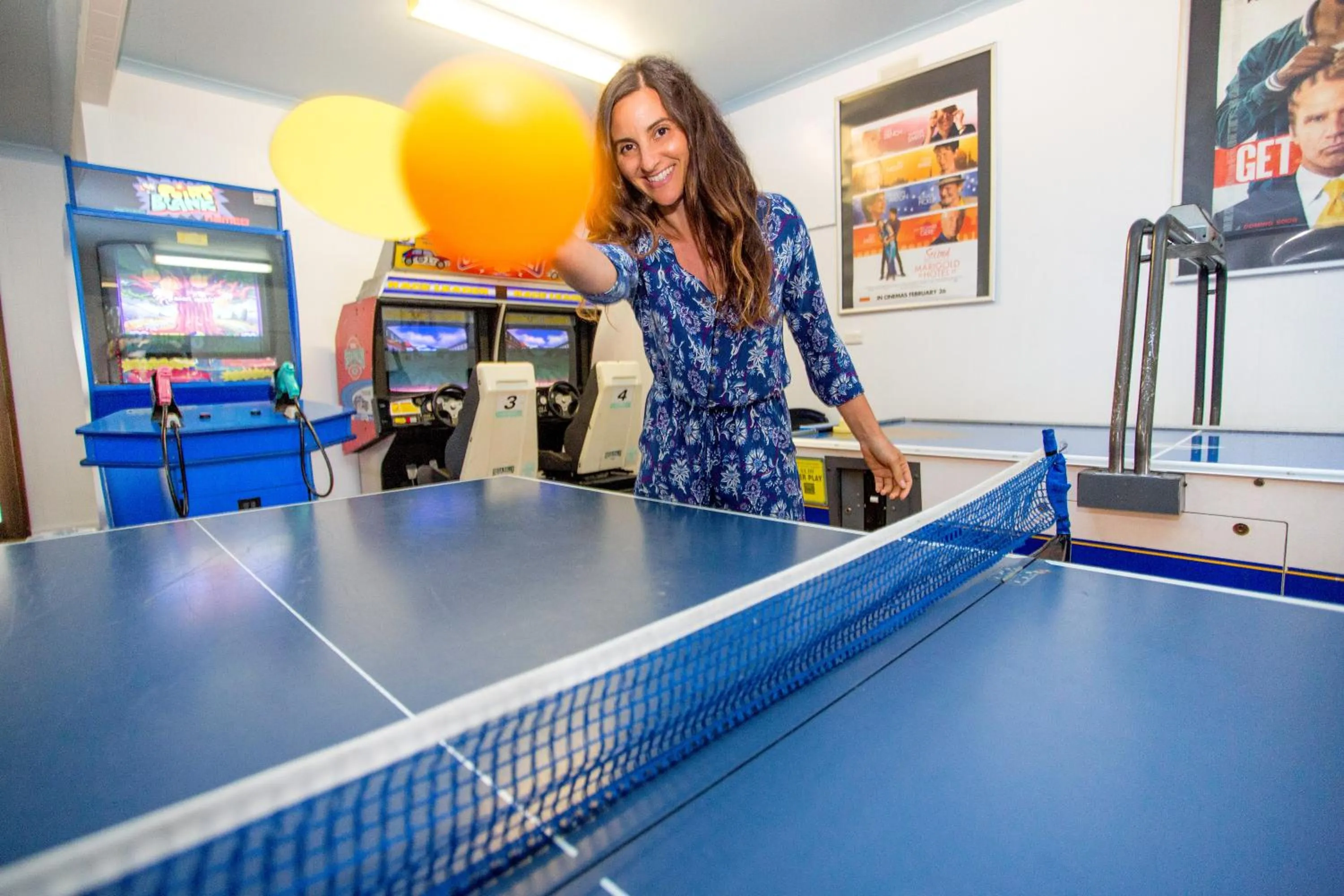 Table tennis in BIG4 Port Fairy Holiday Park