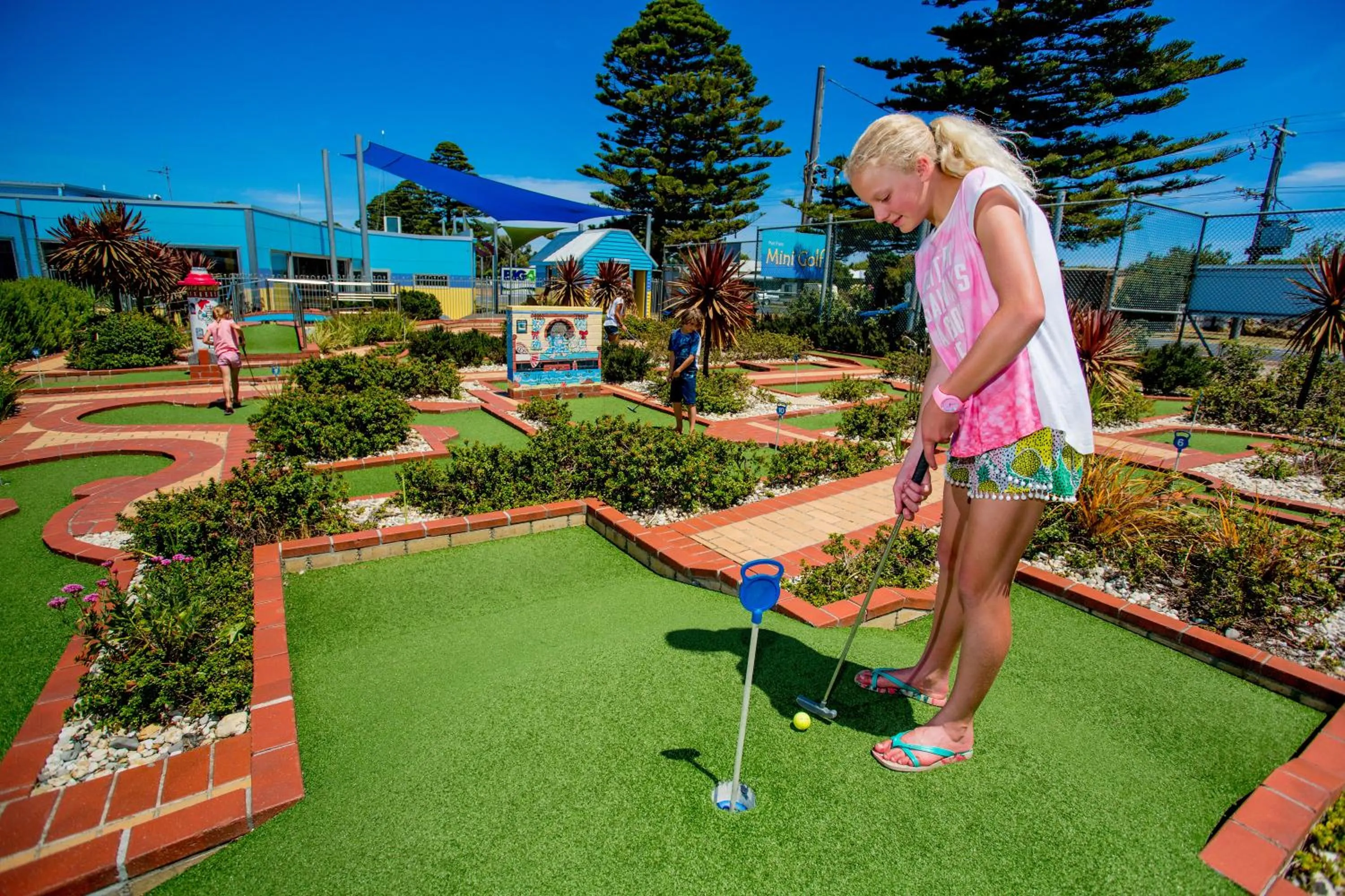 Minigolf in BIG4 Port Fairy Holiday Park