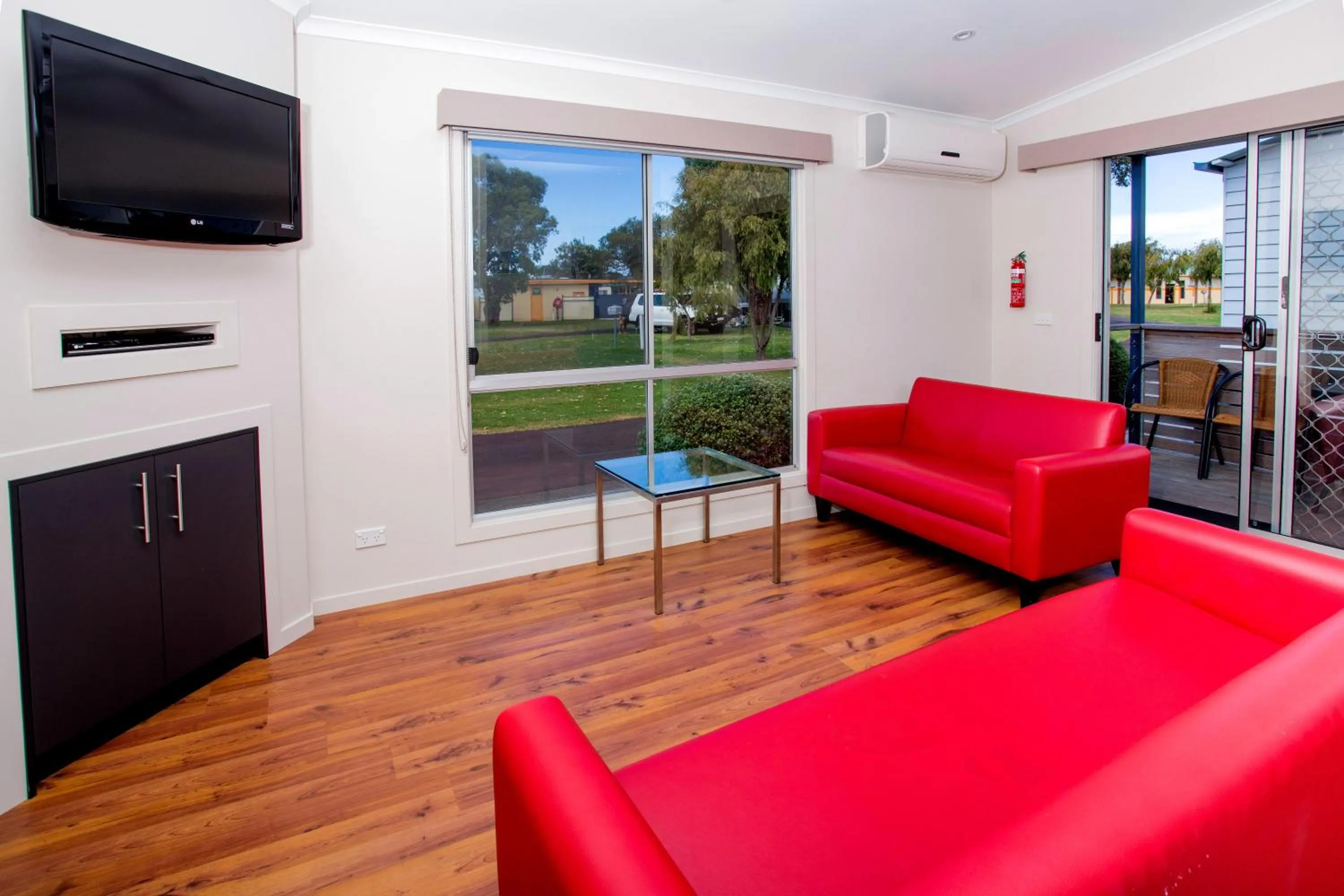 Patio in BIG4 Port Fairy Holiday Park