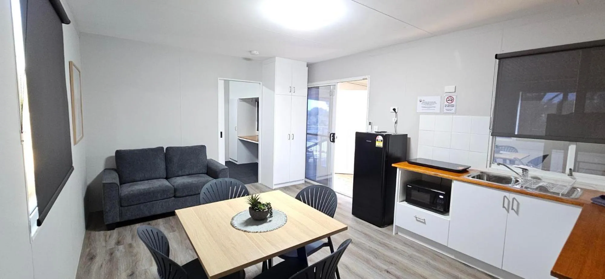 Living room in Drummond Cove Holiday Park