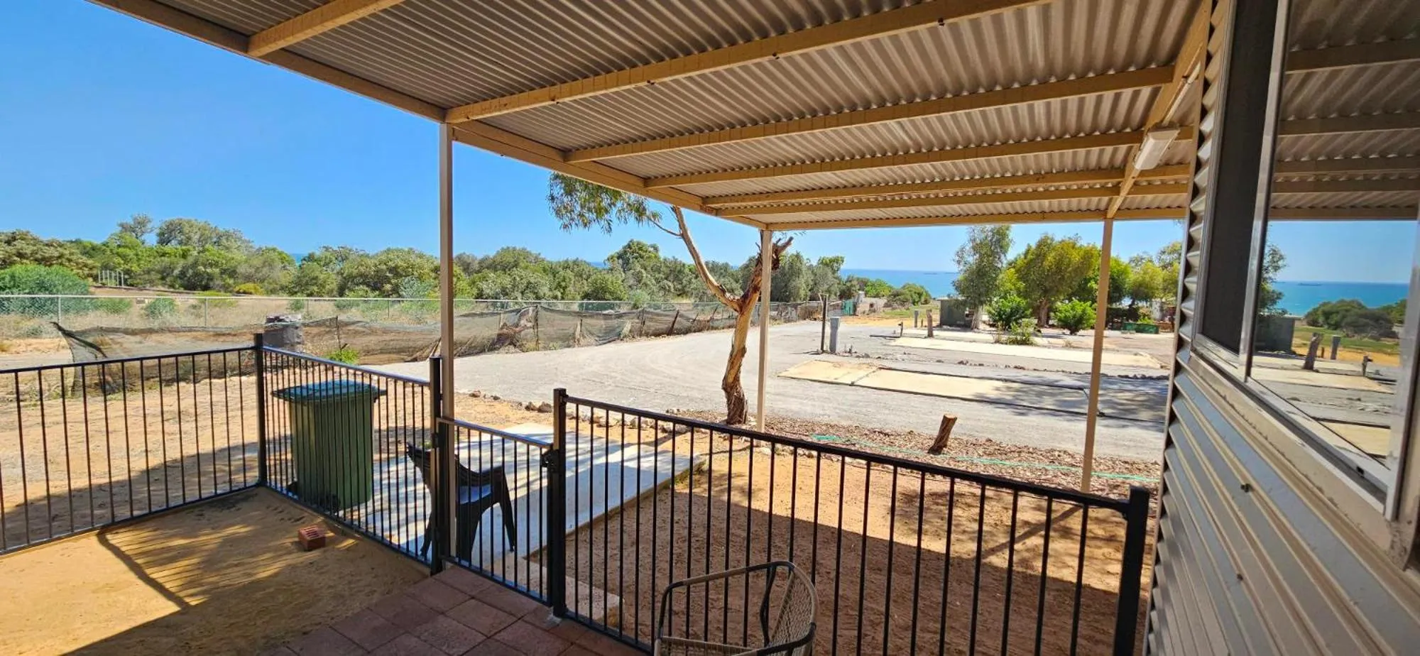 Balcony/Terrace in Drummond Cove Holiday Park