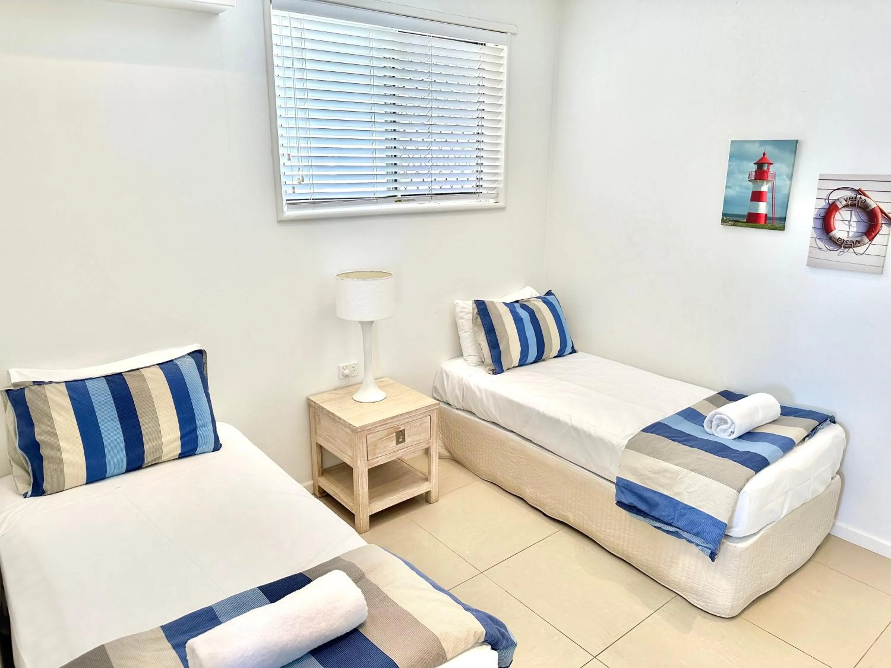 Bedroom, Bed in Hillhaven Holiday Apartments