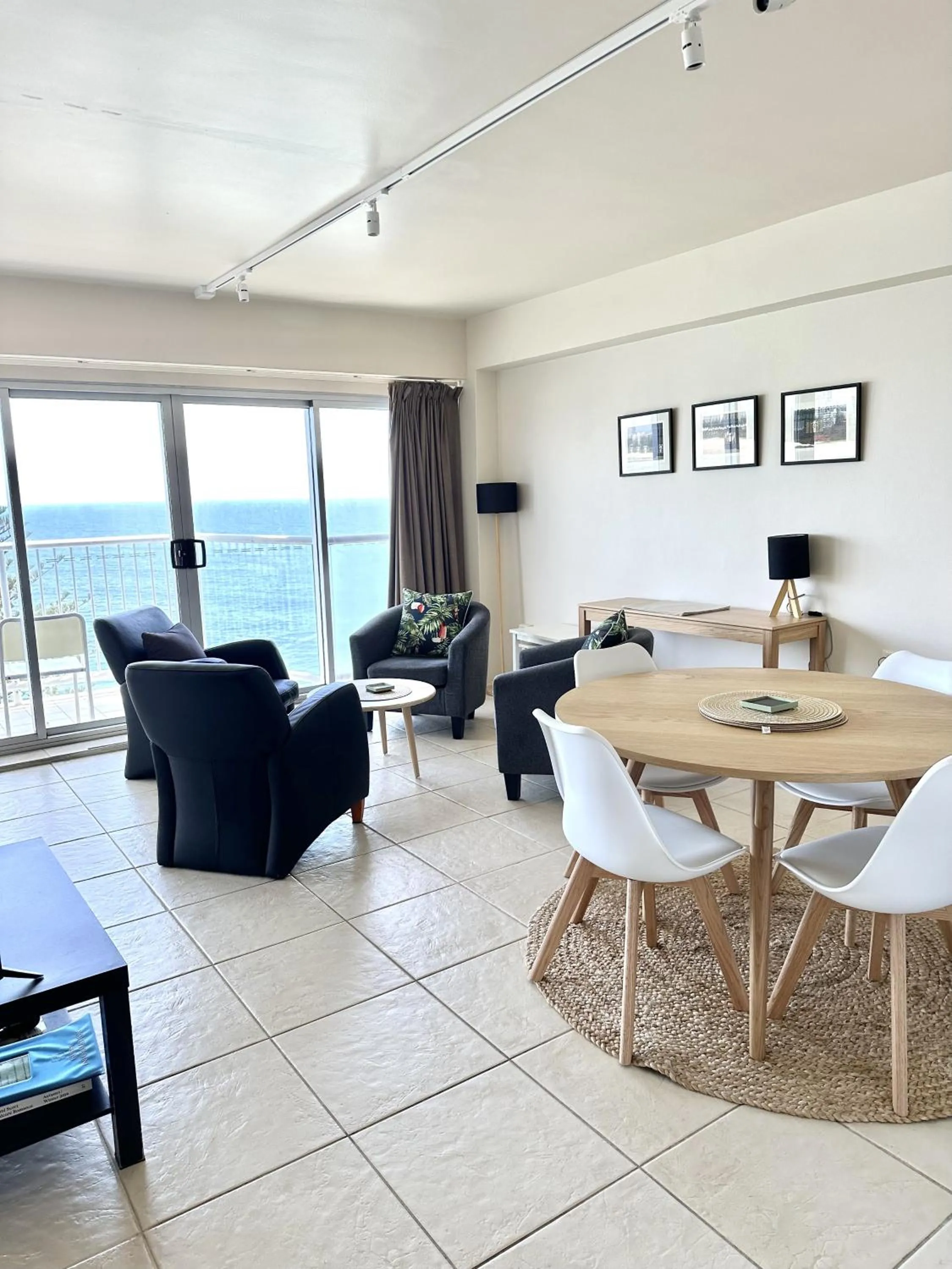 Living room in Hillhaven Holiday Apartments