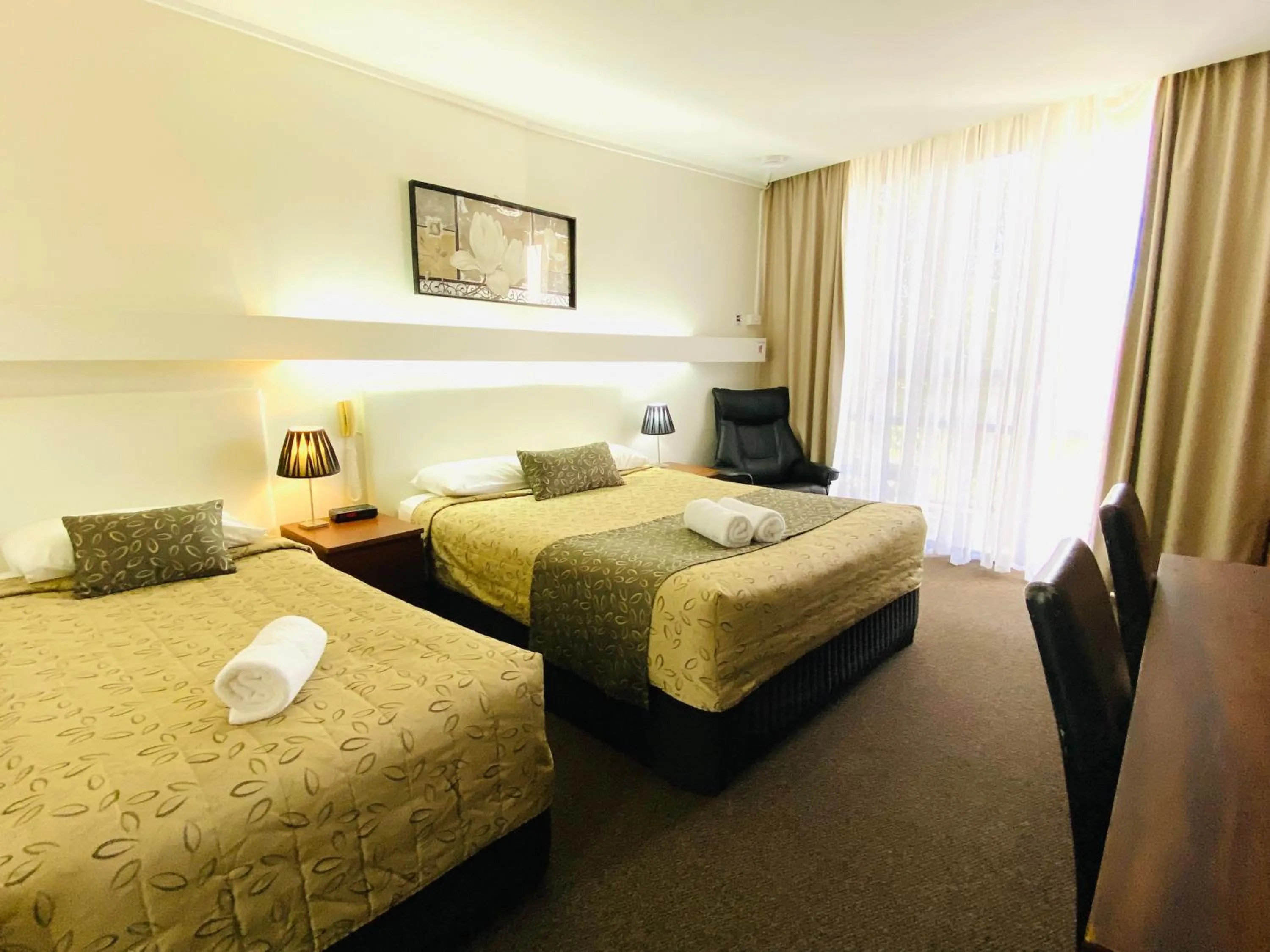 Bed in Connells Motel & Serviced Apartments