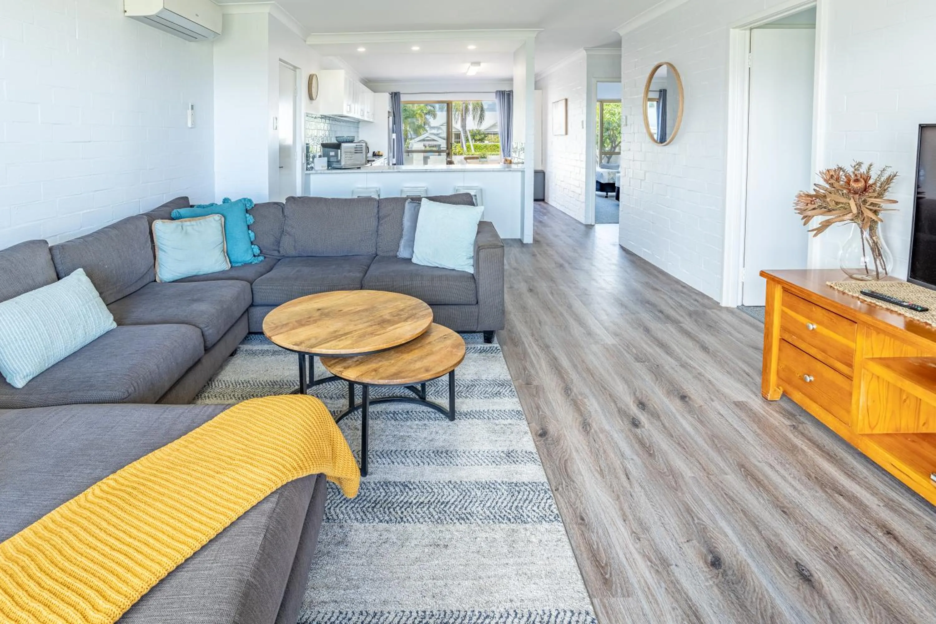Living room in Kalbarri Murchison View Apartments