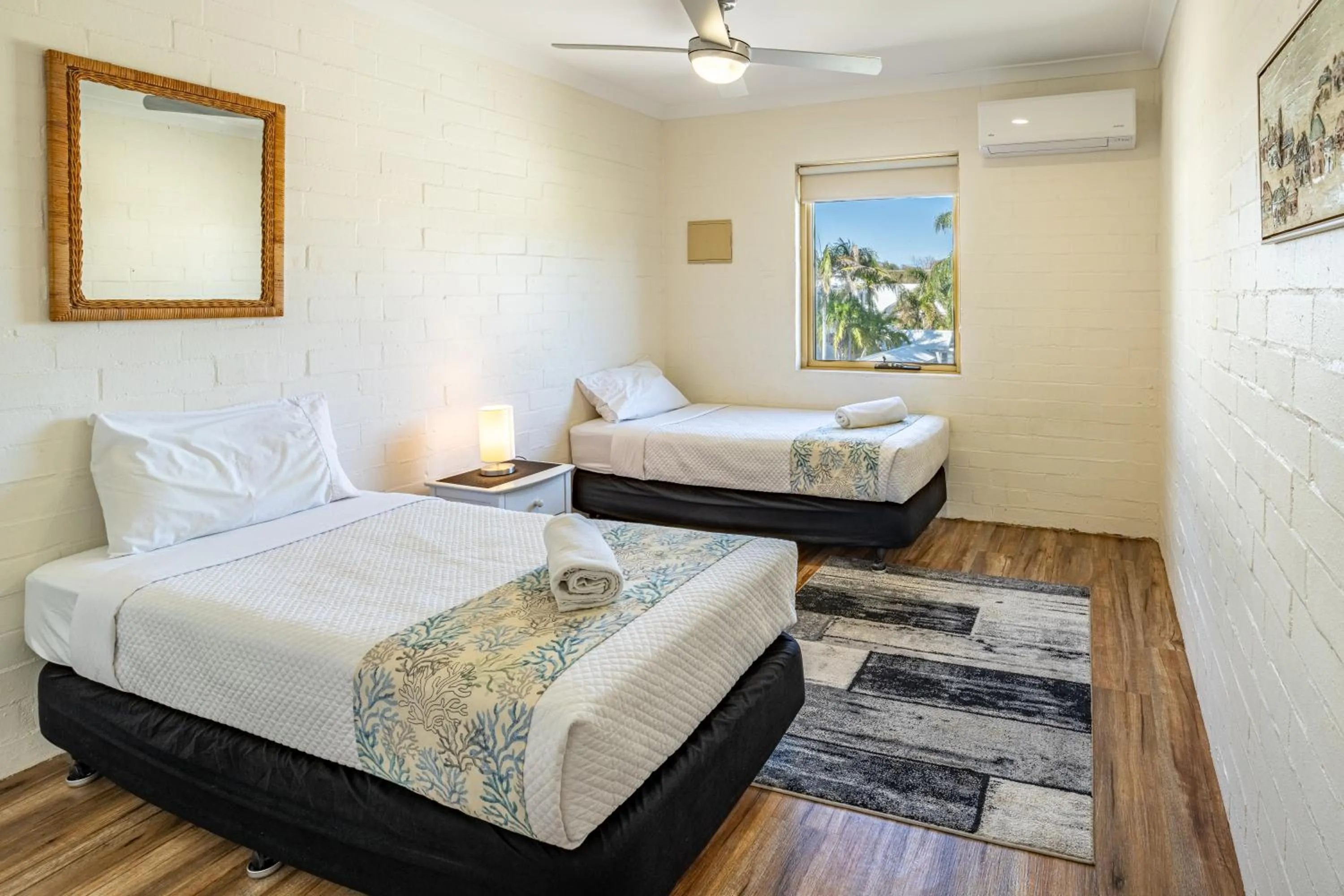 Bedroom, Bed in Kalbarri Murchison View Apartments