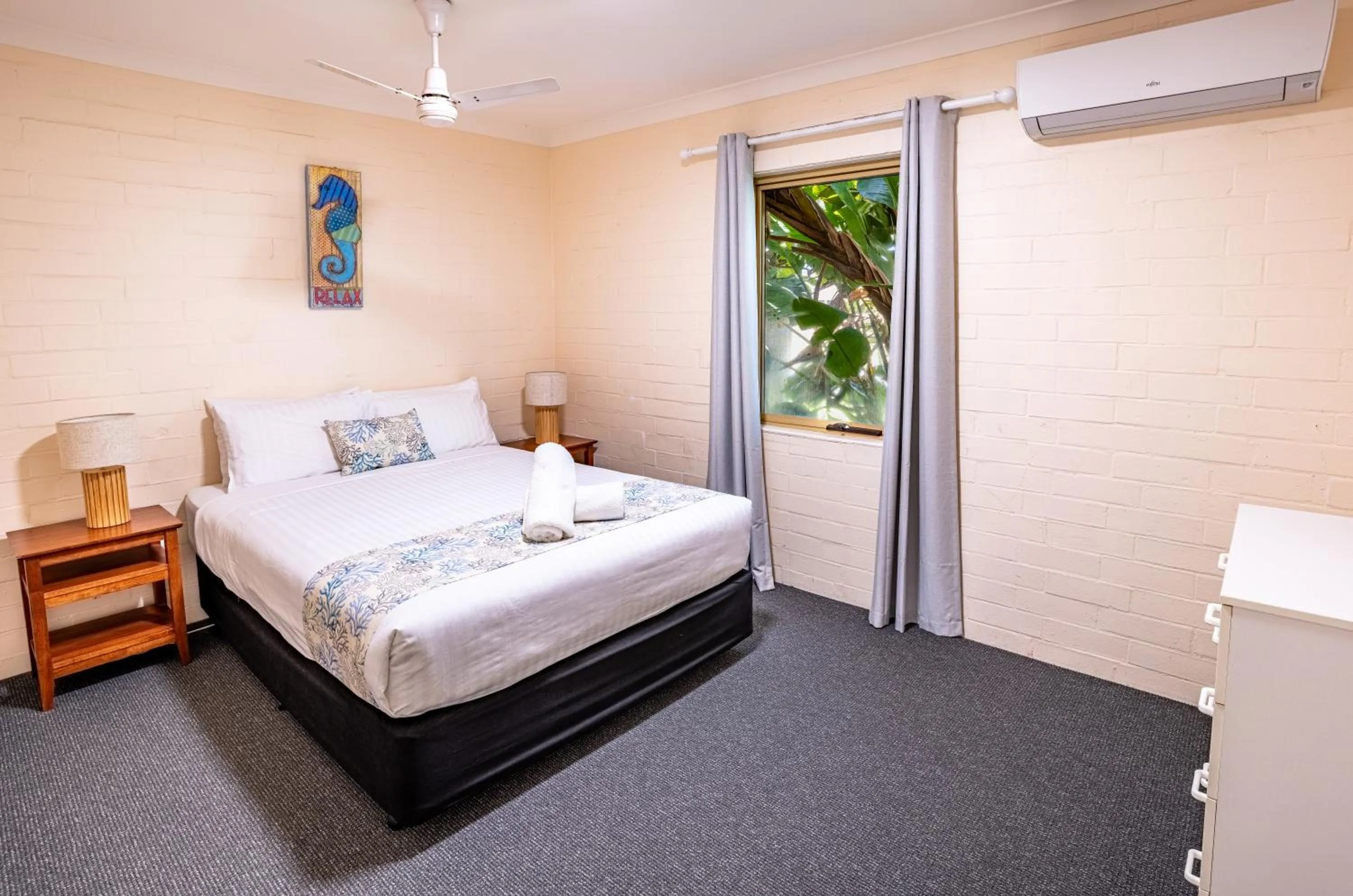 Bedroom, Bed in Kalbarri Murchison View Apartments