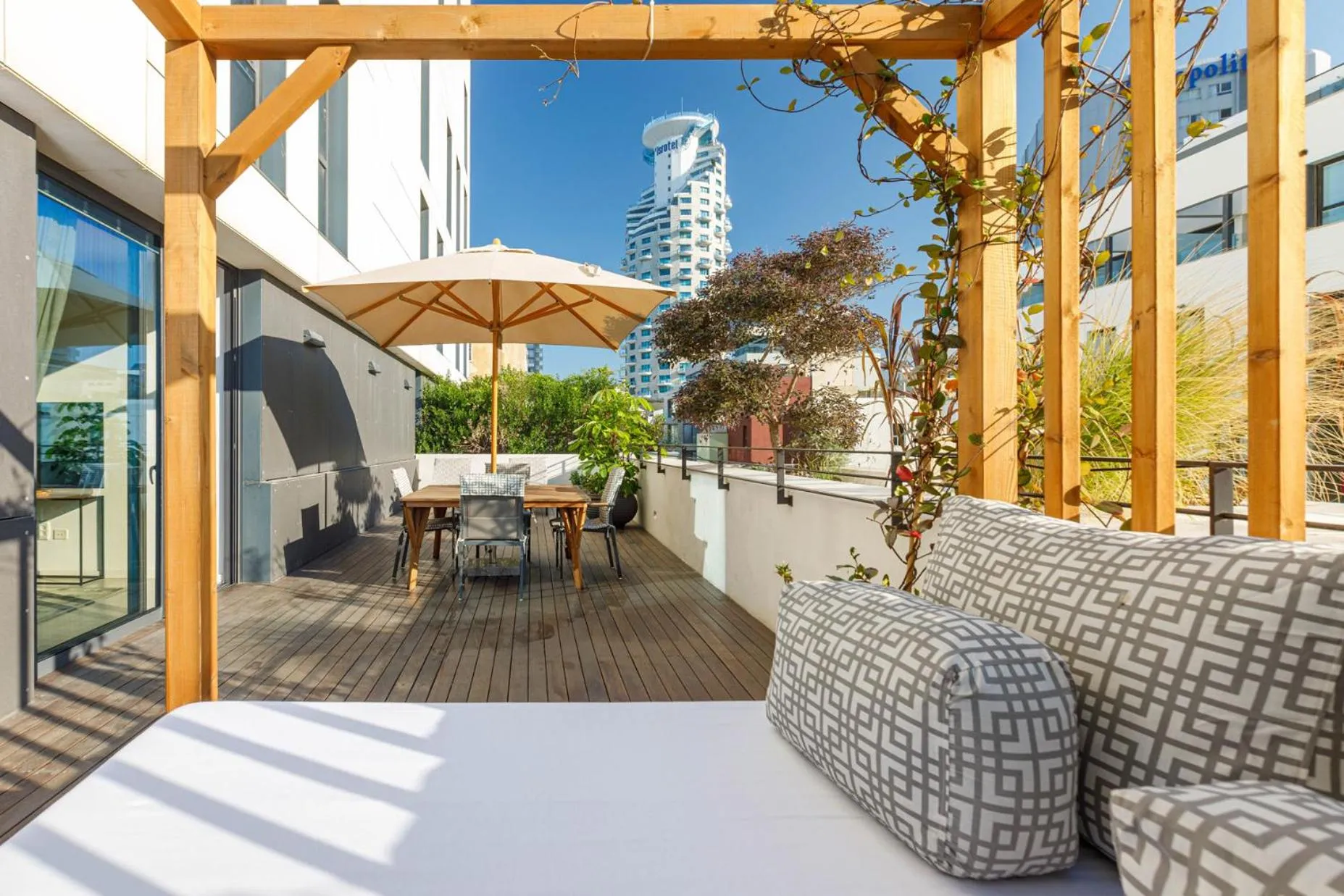 Balcony/Terrace in Renoma Apartments