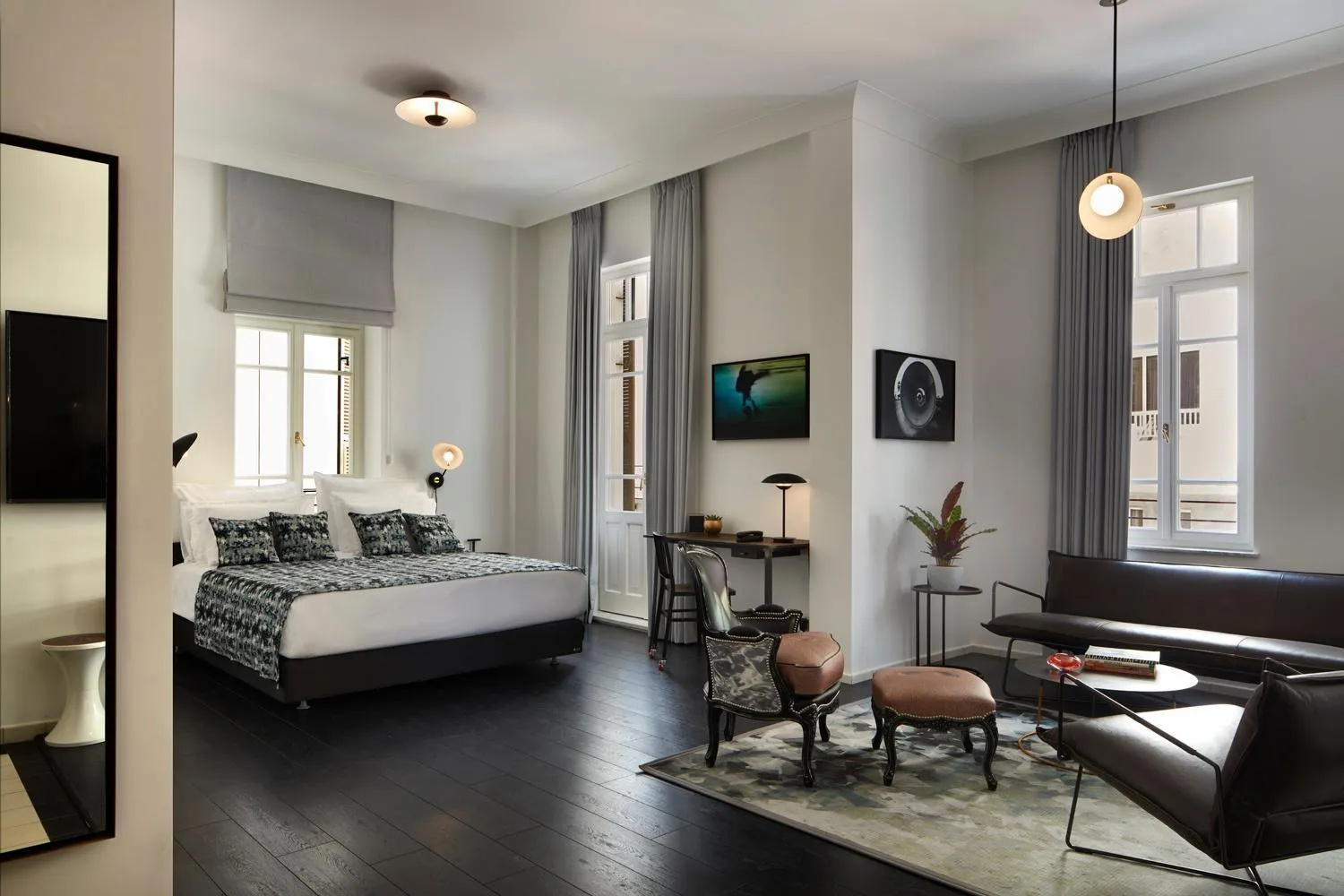 Bedroom in Renoma Apartments