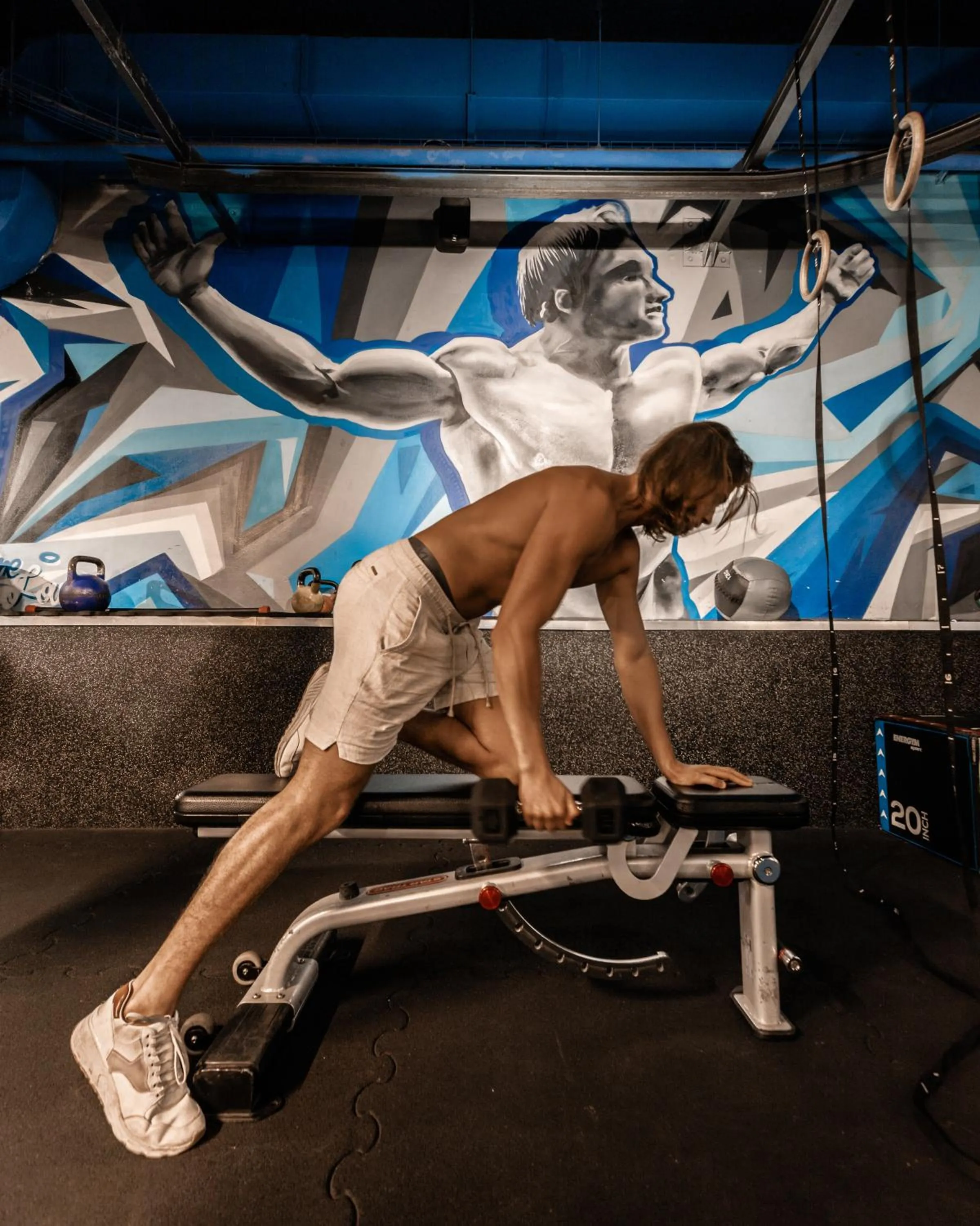 Fitness centre/facilities in Renoma Apartments