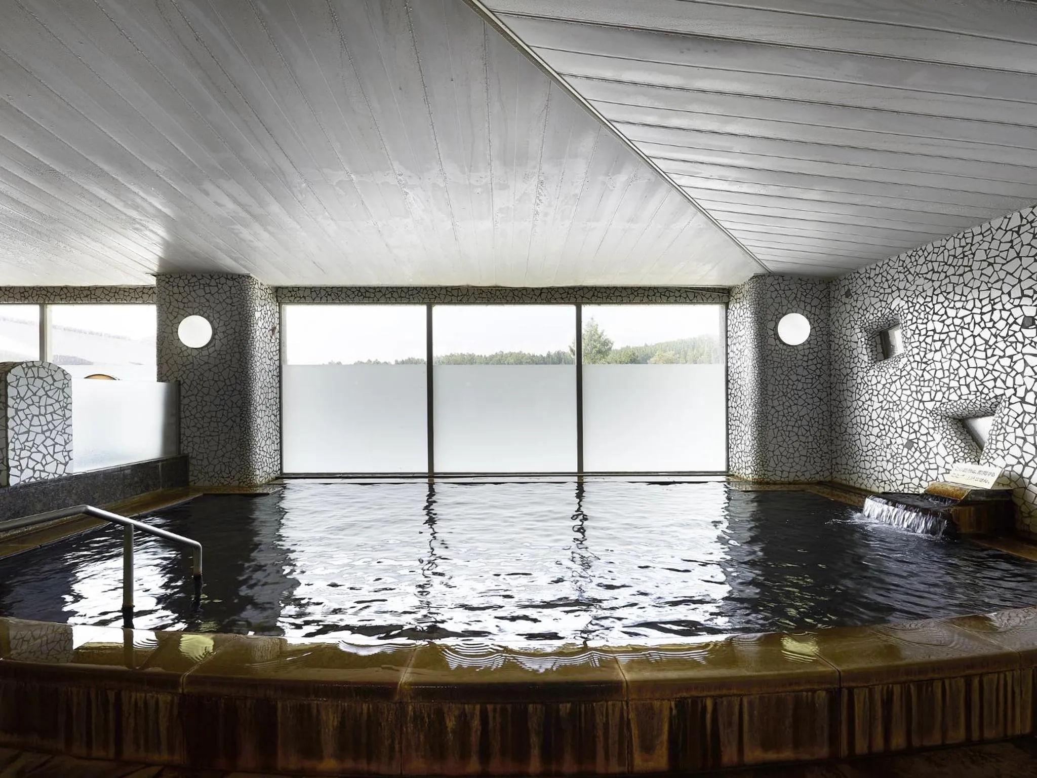 Hot Spring Bath in Hakuba Alps Hotel