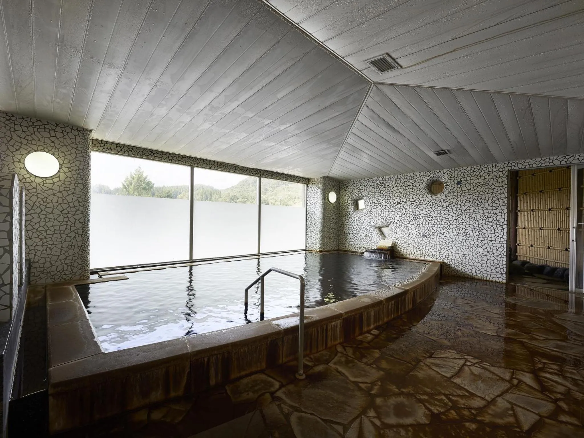 Hot Spring Bath in Hakuba Alps Hotel