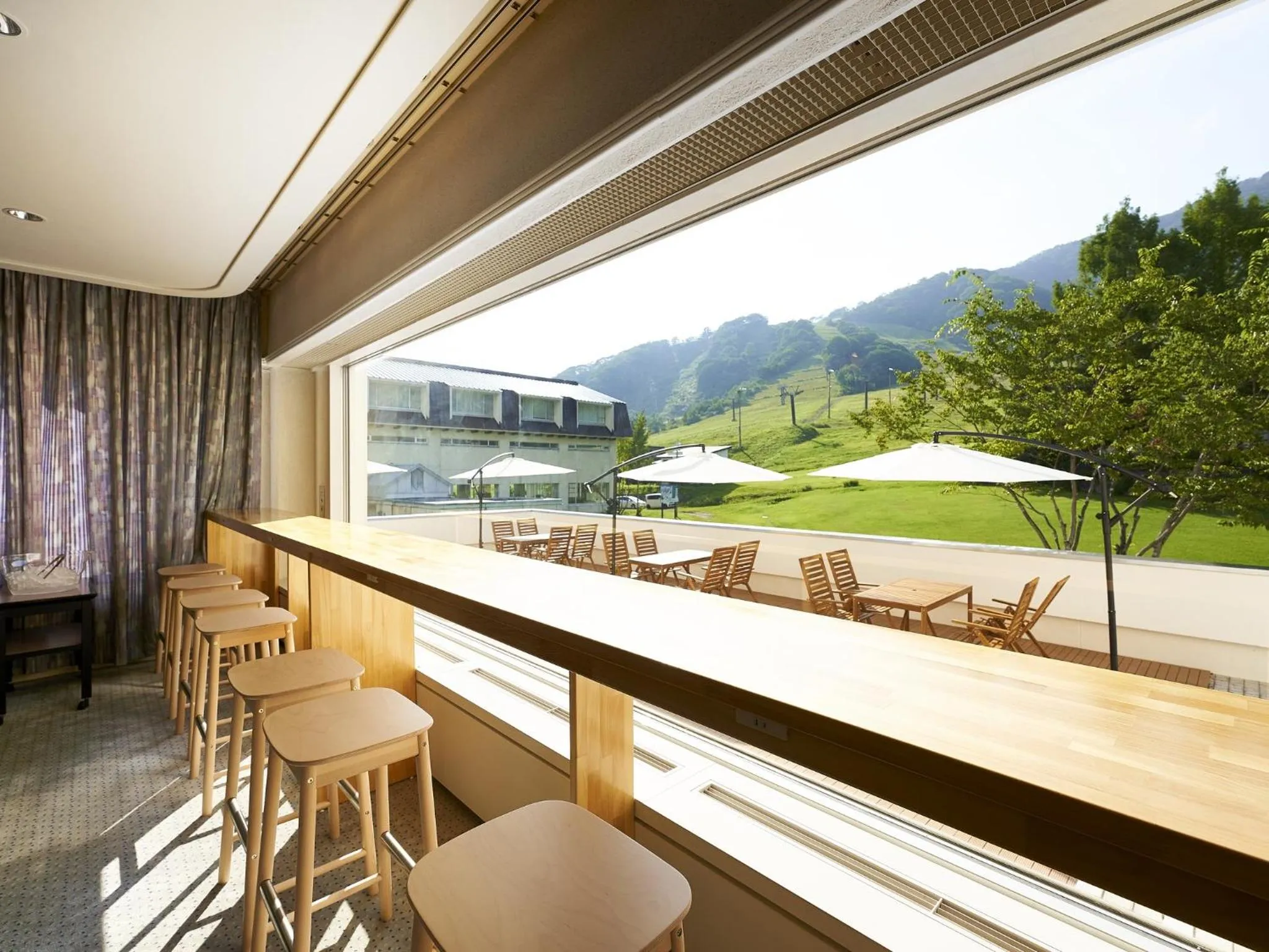 Mountain view in Hakuba Alps Hotel
