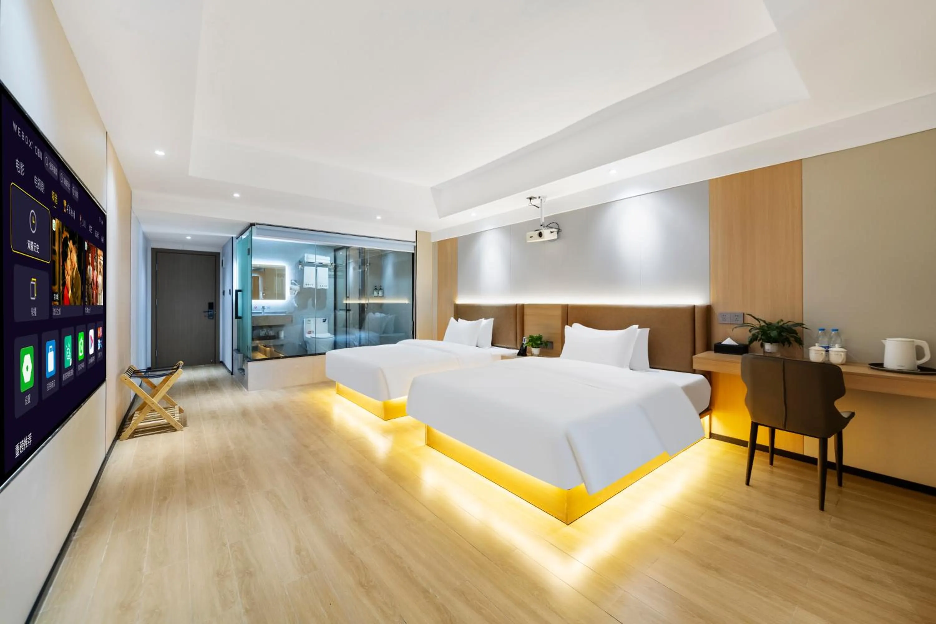 Bedroom in Guangzhou Haiyue Hotel