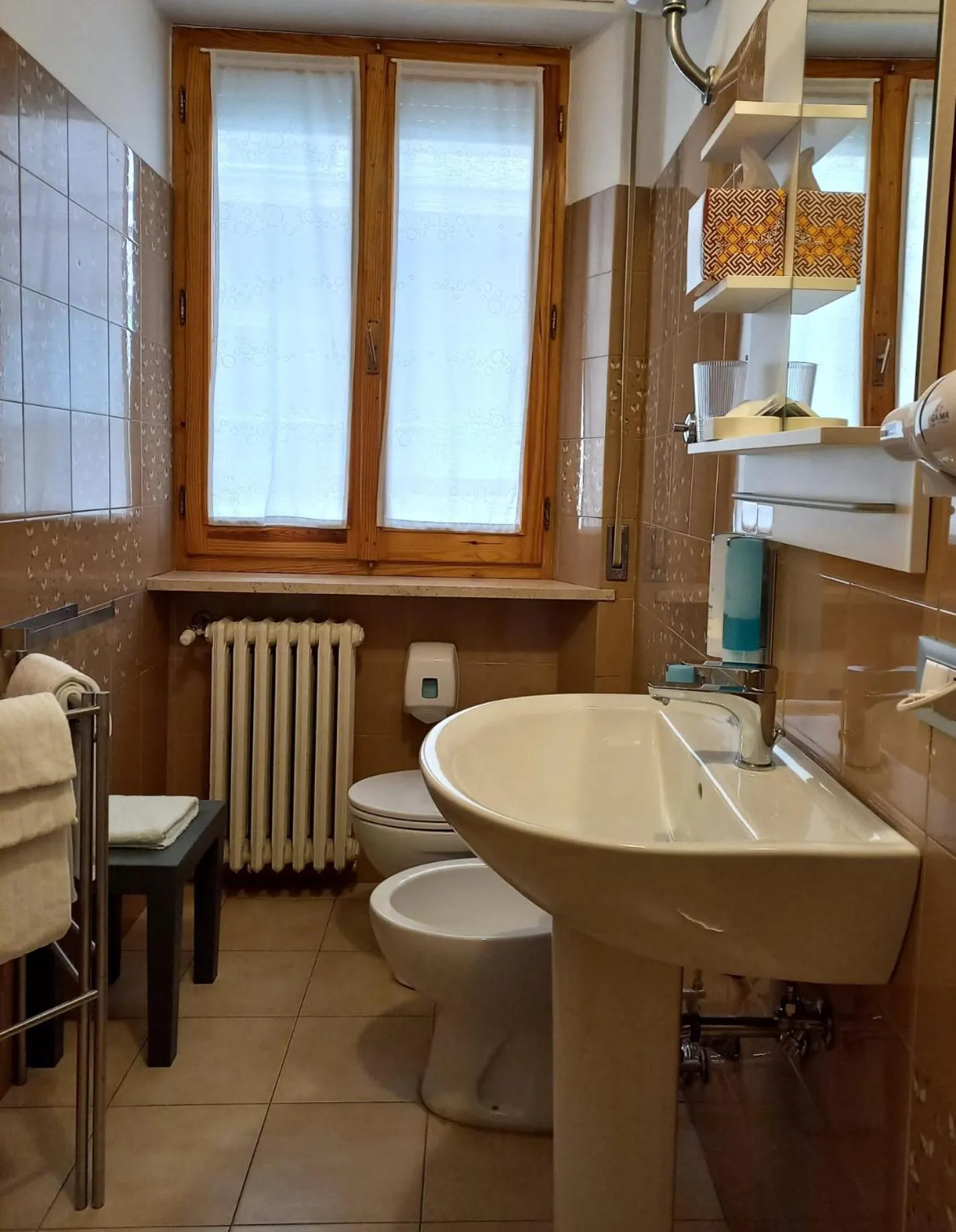 Bathroom in Hotel Cormorano