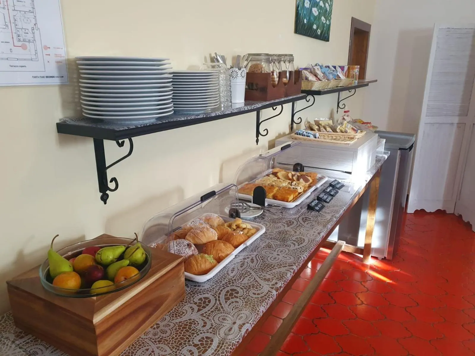 Food in Hotel Cormorano