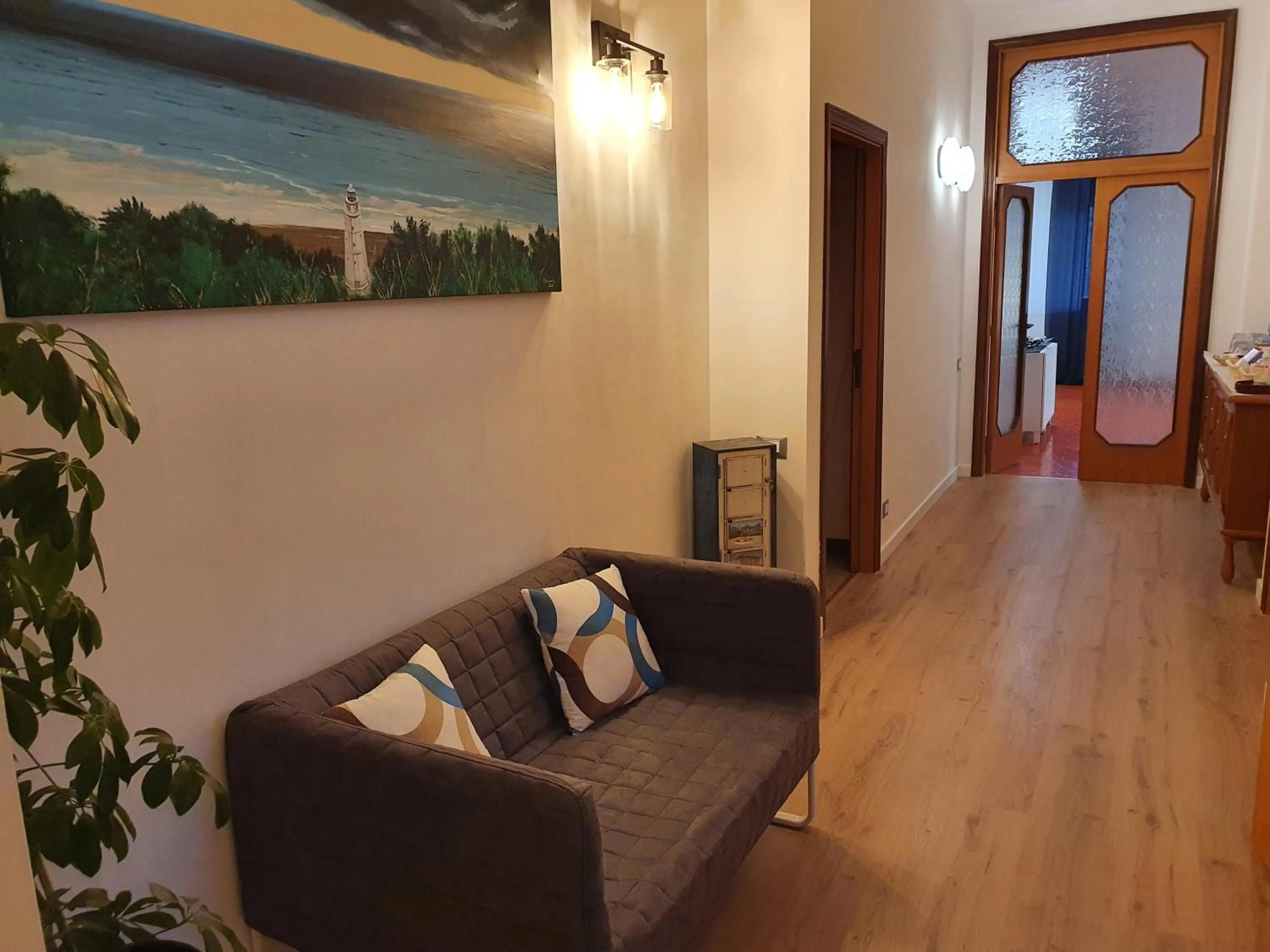 Decorative detail in Hotel Cormorano