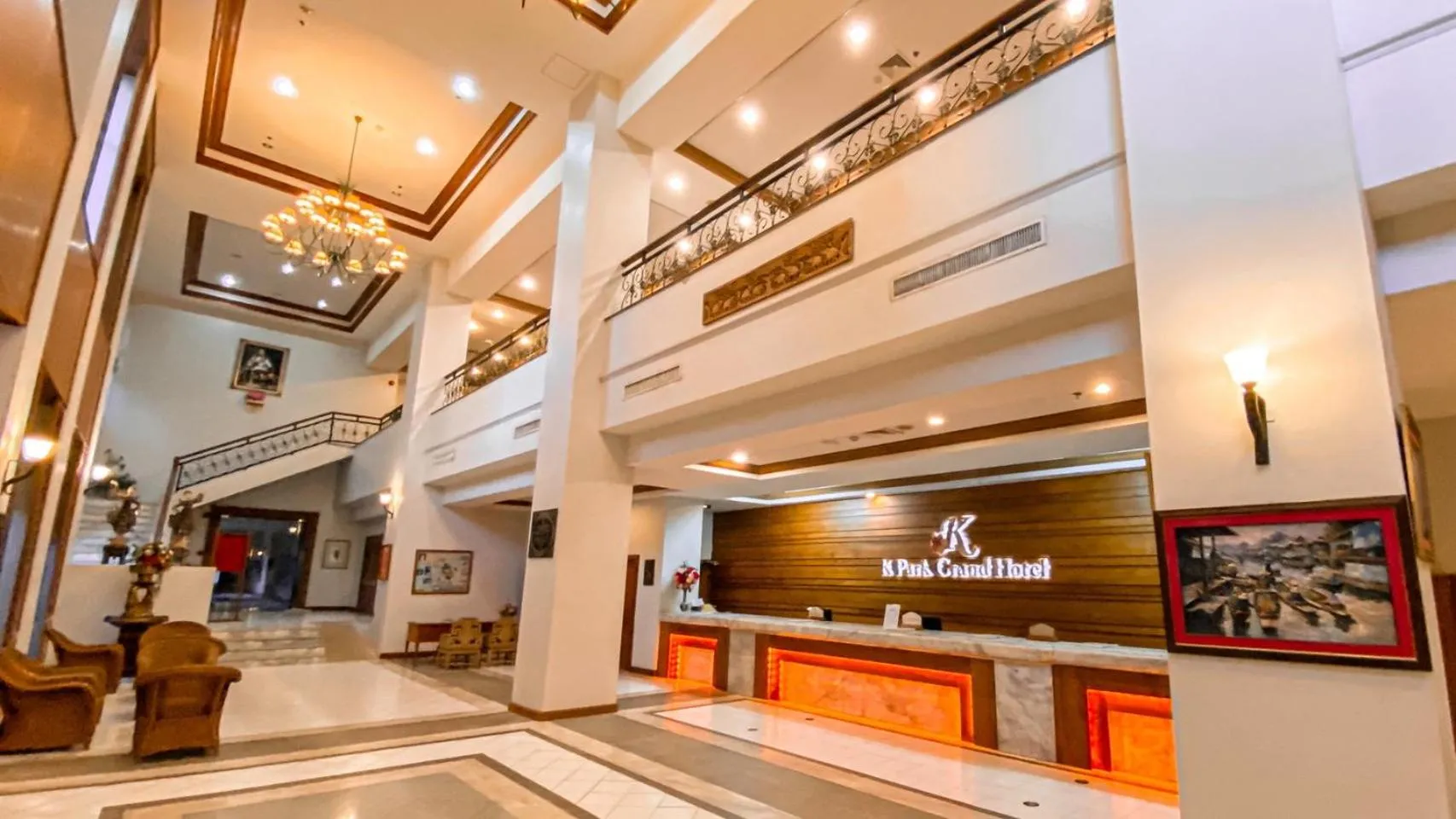 Lobby or reception in K Park Grand Hotel
