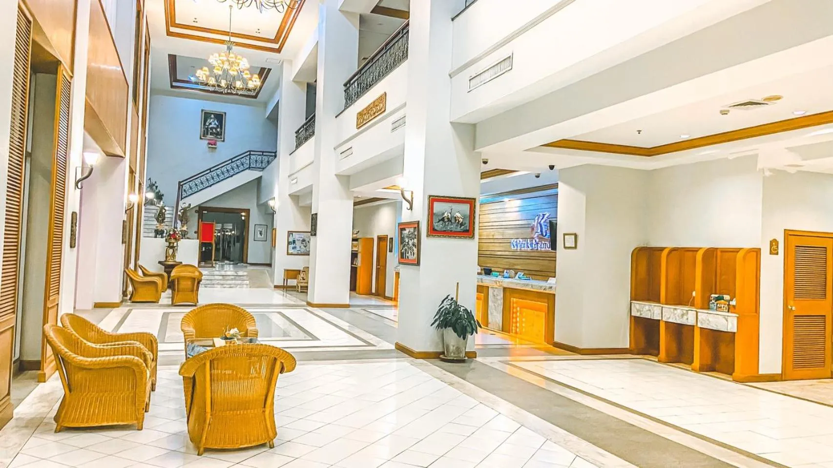 Lobby or reception in K Park Grand Hotel