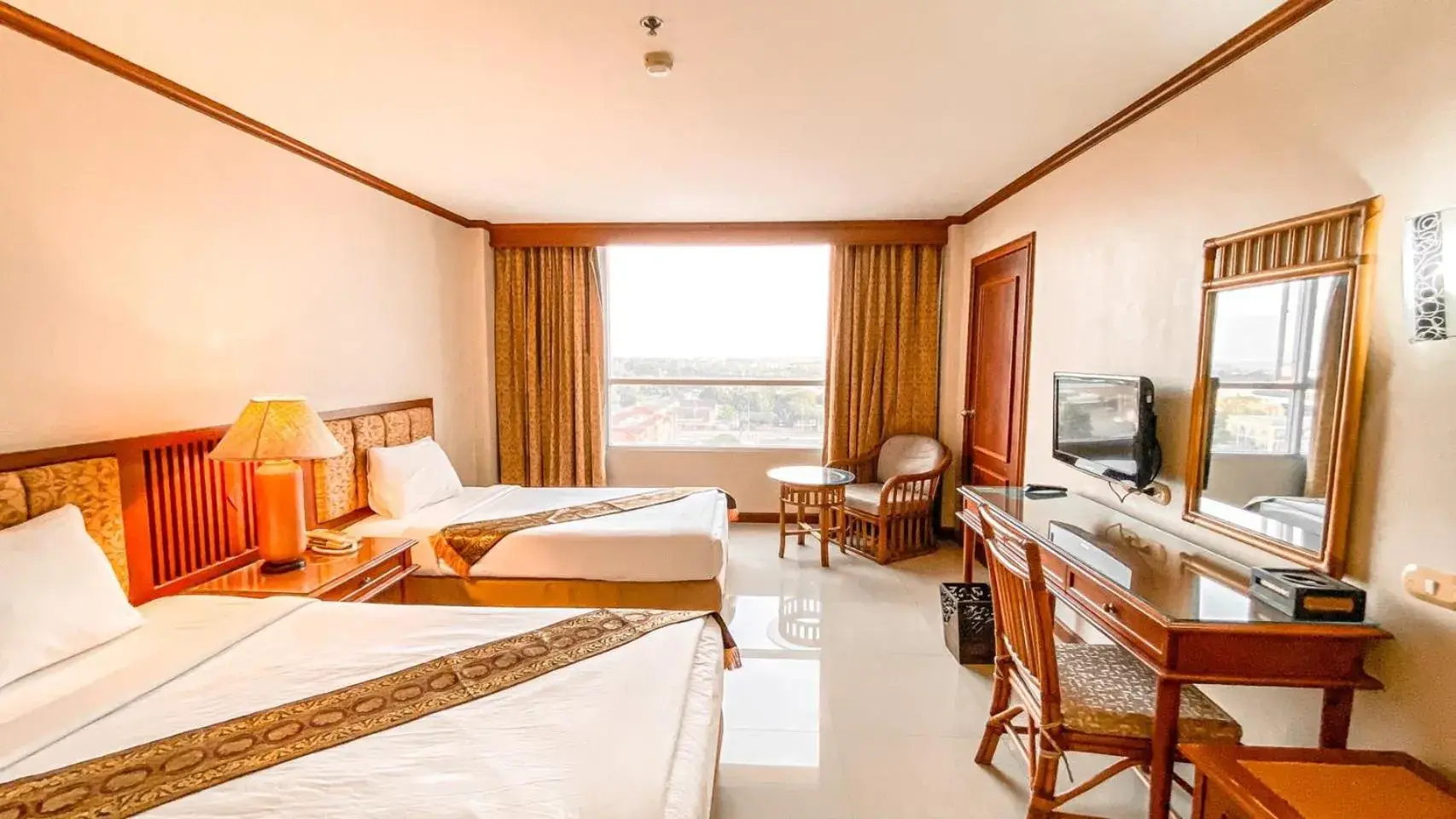 Economy Twin Room in K Park Grand Hotel Economy Twin Room in K Park Grand Hotel