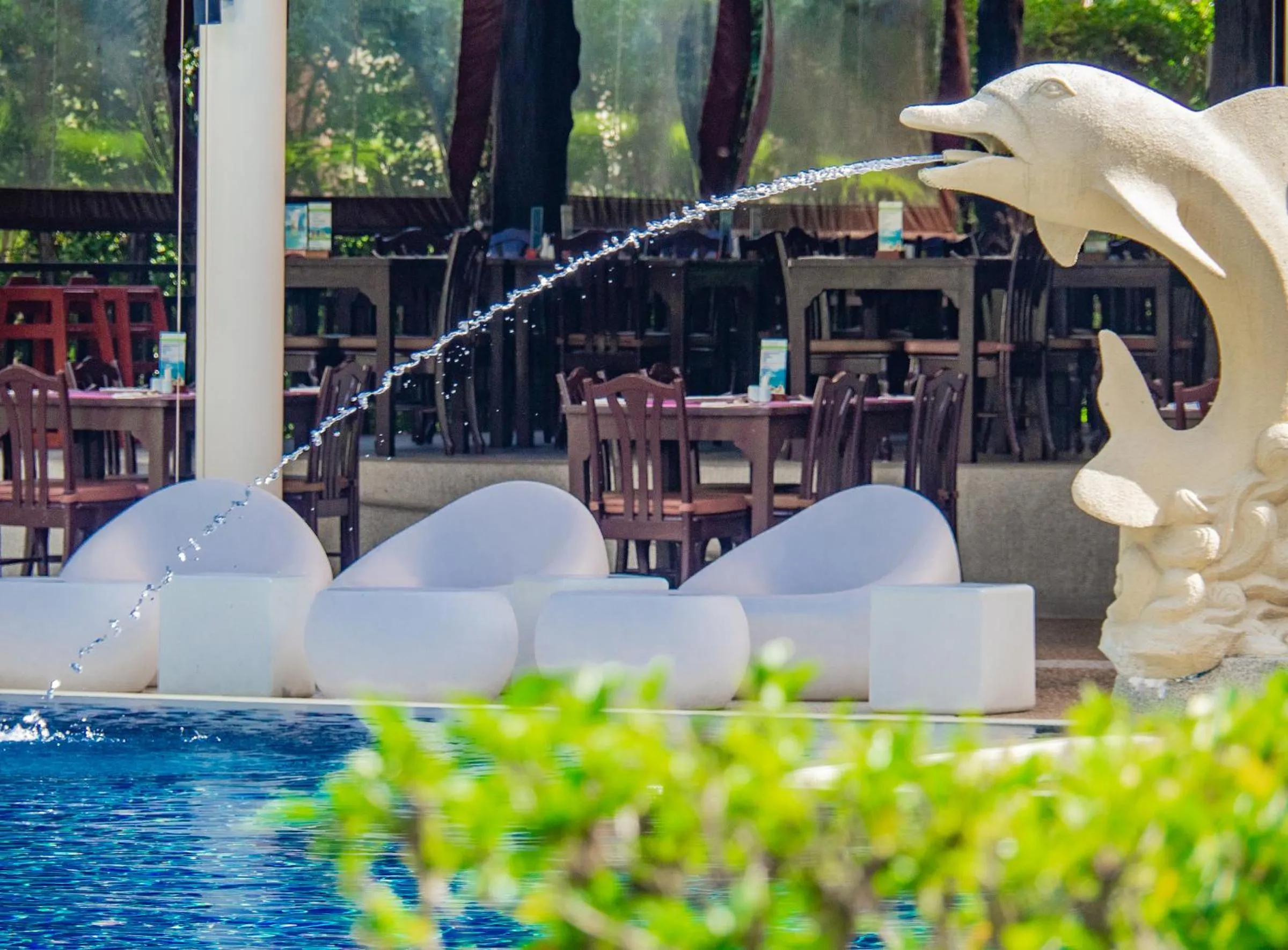 Swimming pool in The Leaf Oceanside by Katathani - SHA Extra Plus