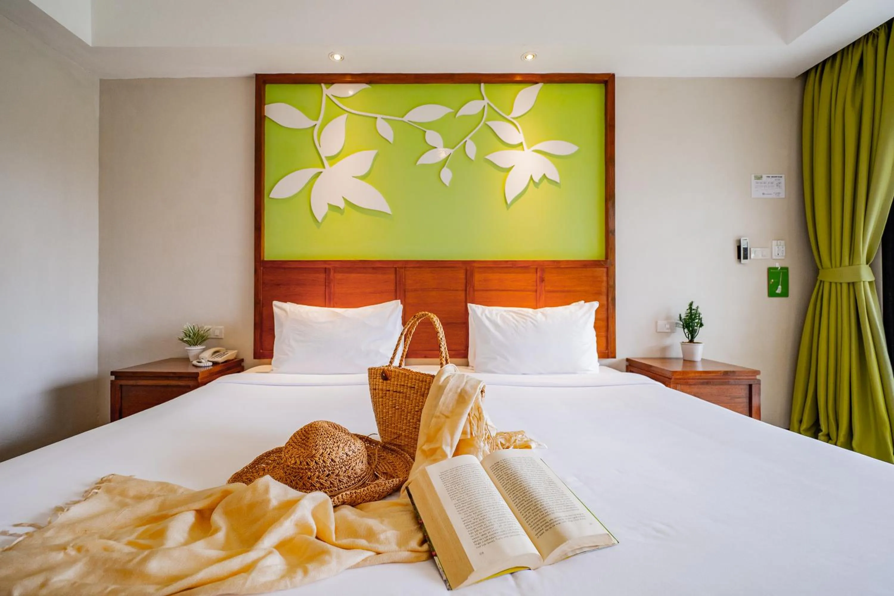 Bedroom, Bed in The Leaf Oceanside by Katathani - SHA Extra Plus