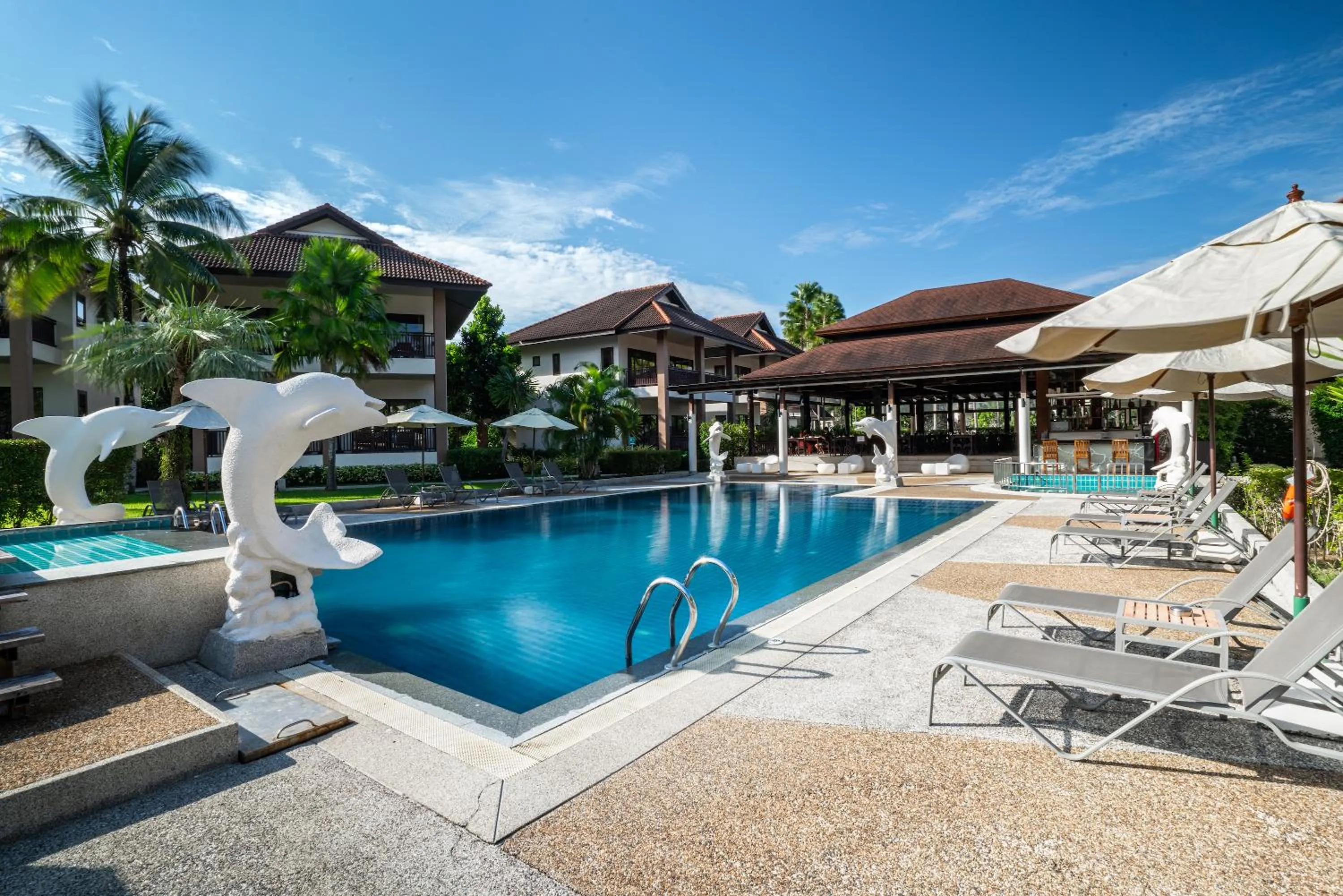 Swimming pool in The Leaf Oceanside by Katathani - SHA Extra Plus