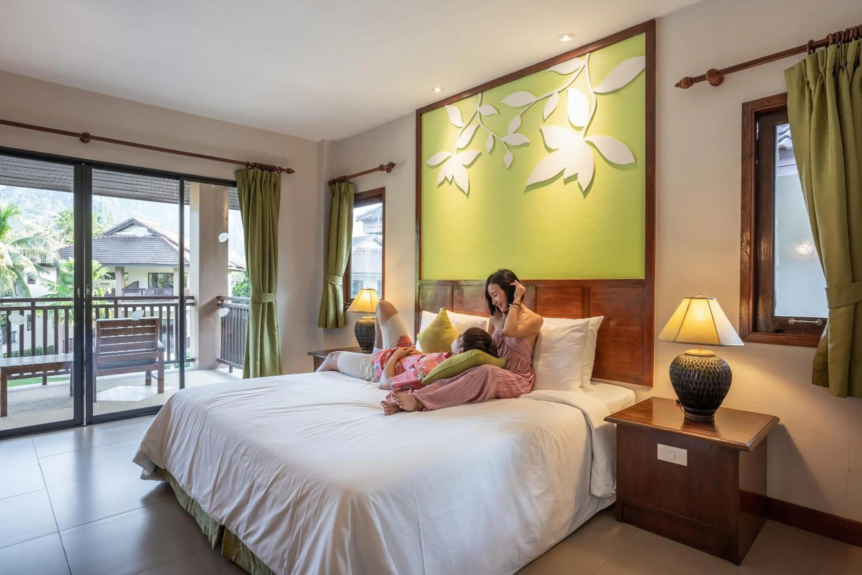 Bedroom, Bed in The Leaf Oceanside by Katathani - SHA Extra Plus