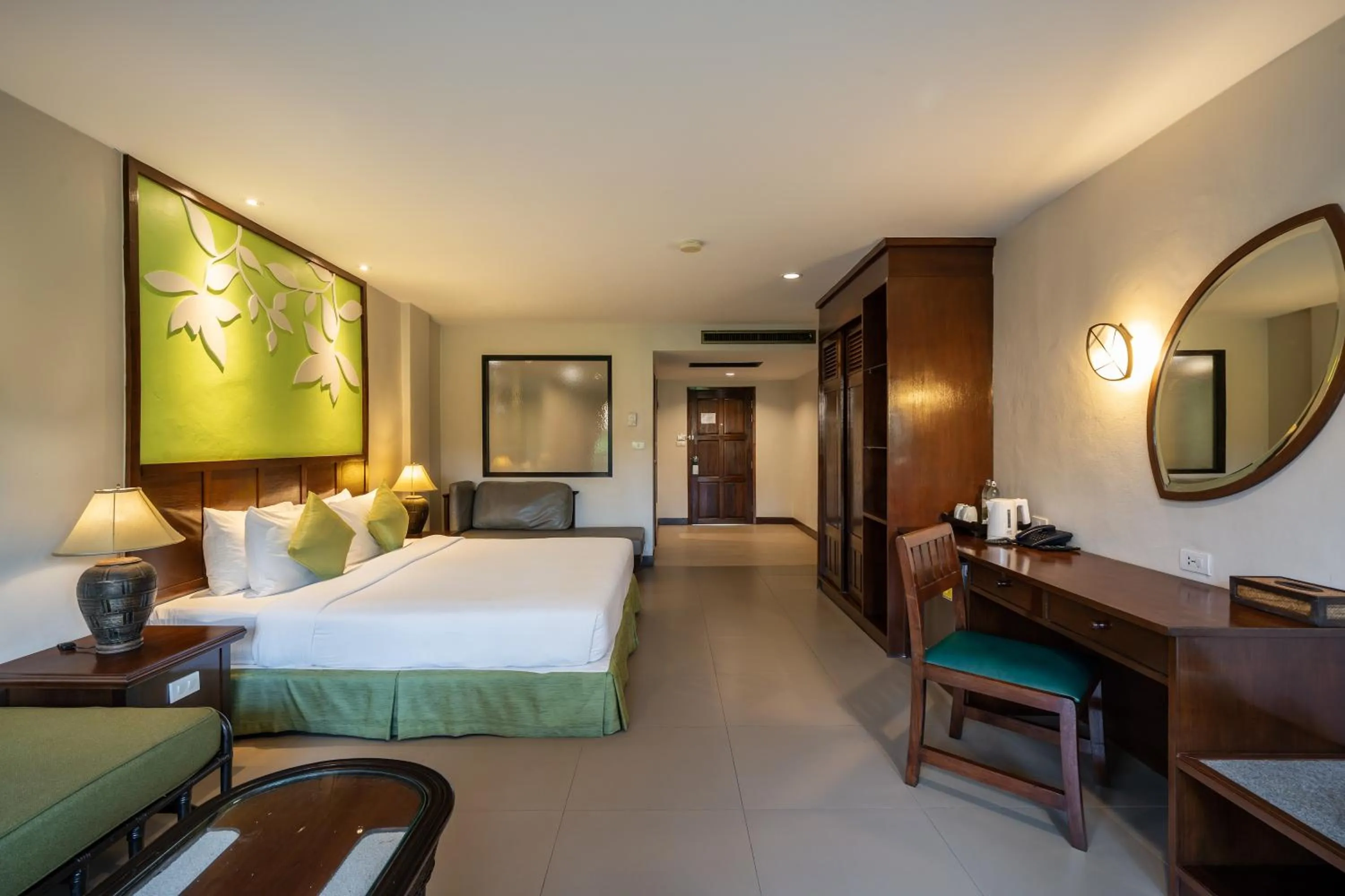 Bed in The Leaf Oceanside by Katathani - SHA Extra Plus